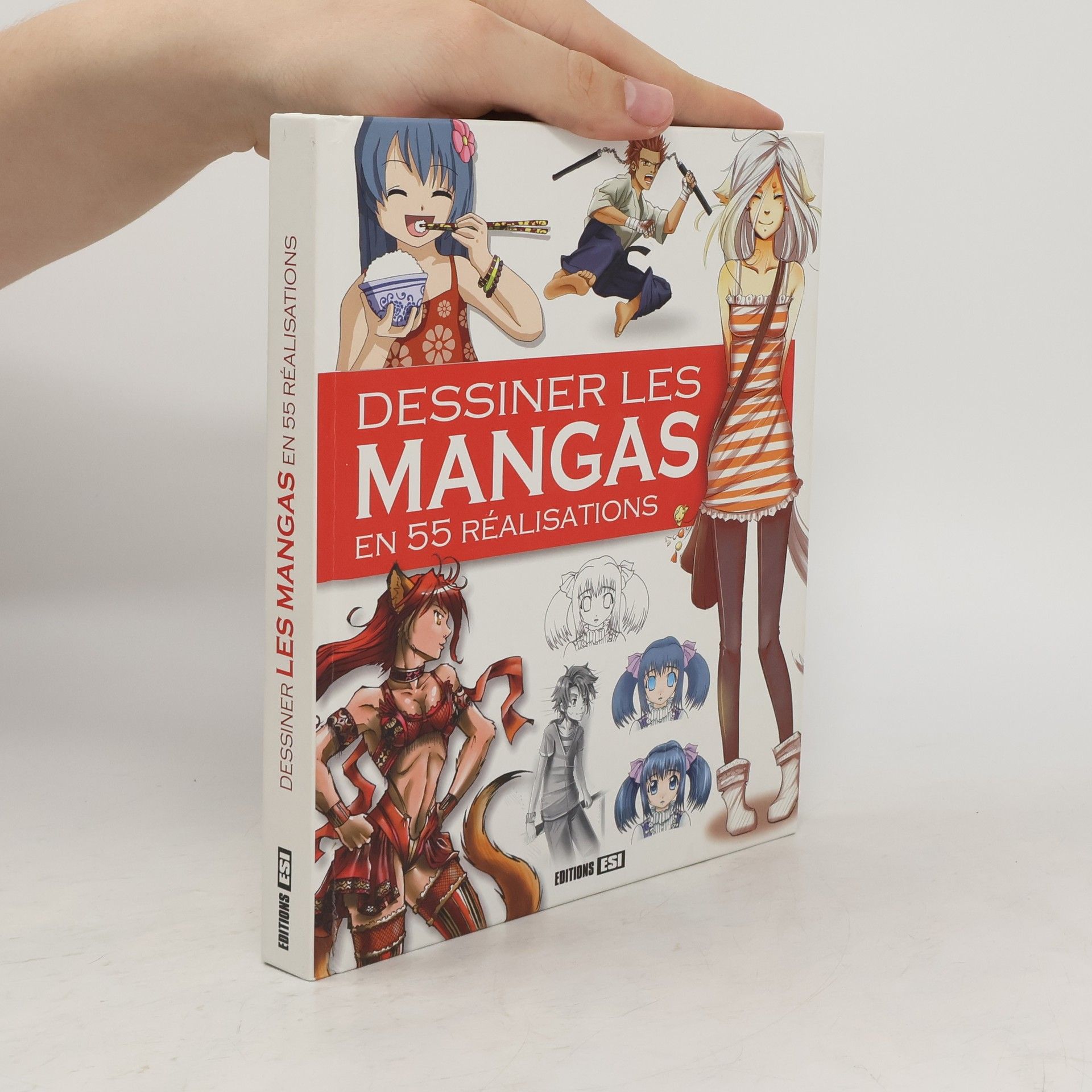 AA.VV. Dessiner les mangas en 55 réalisations