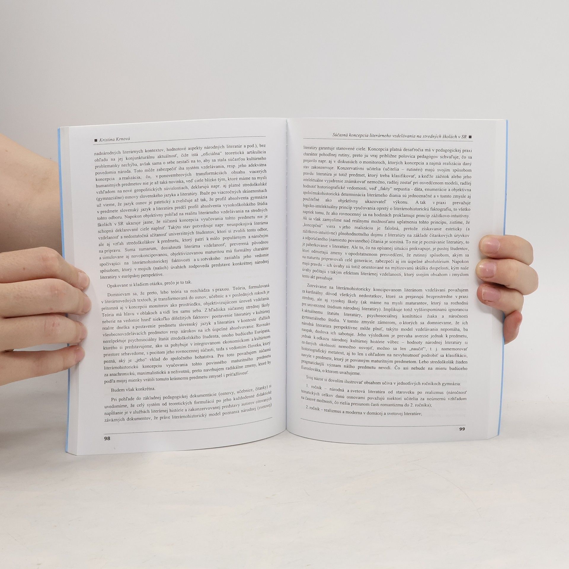 kolektiv Výuka národní literatury v evropském kontextu