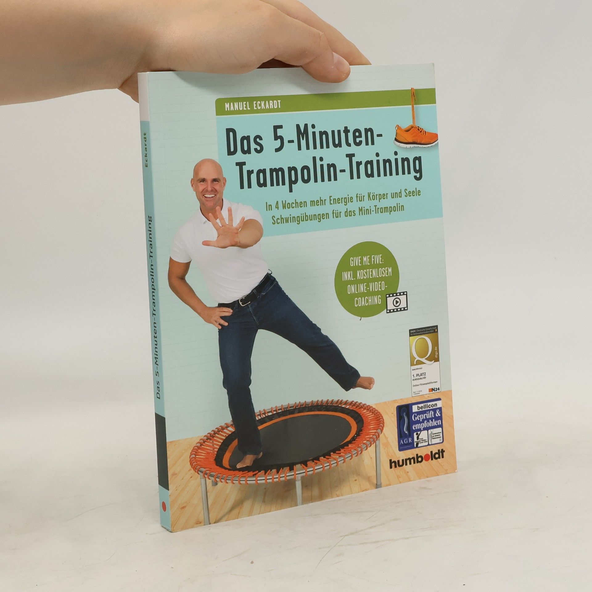 Manuel Eckardt Das 5-Minuten-Trampolin-Training