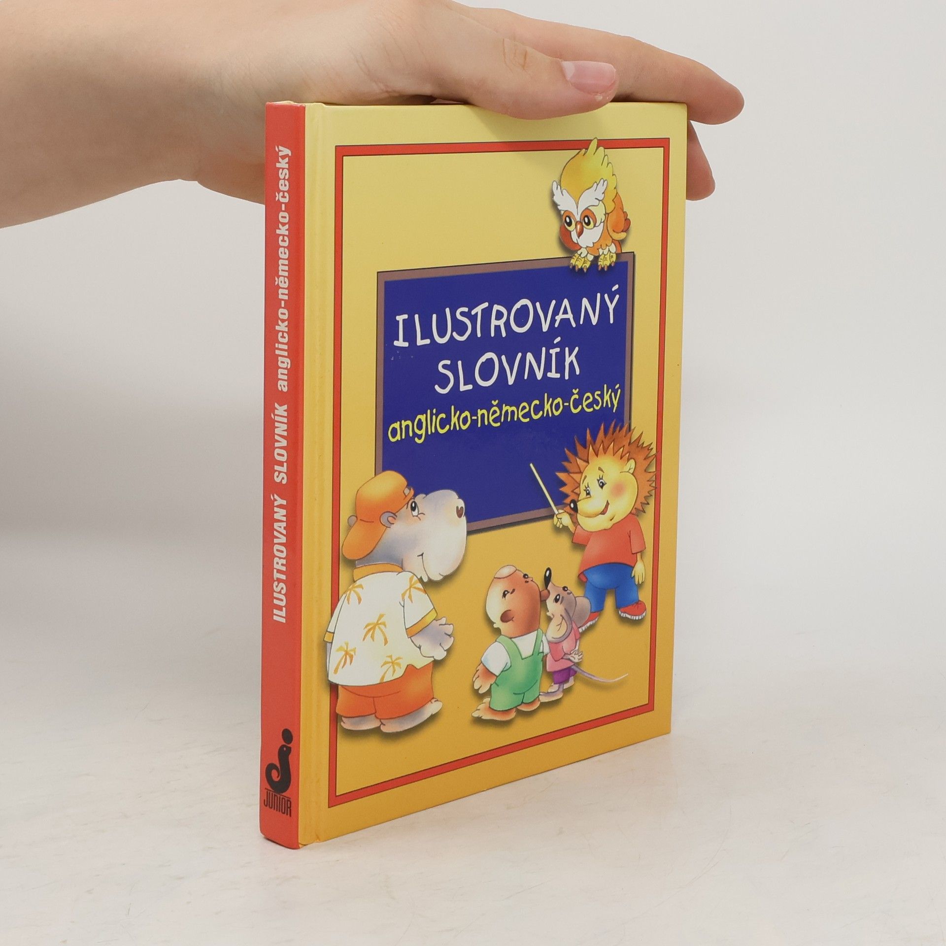 Alena Amchová Ilustrovaný slovník anglicko-německo-český
