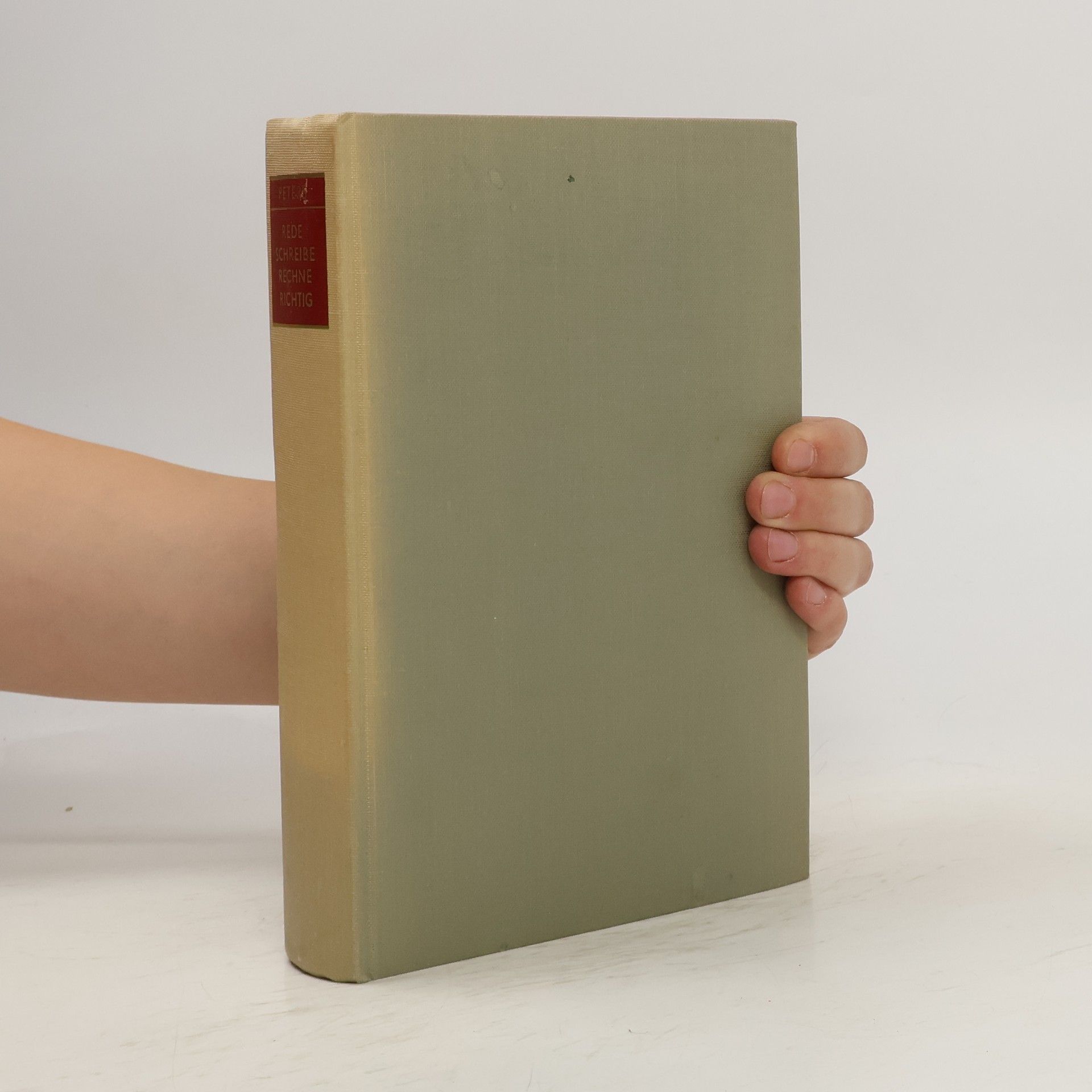 Rede, schreibe, rechne richtig