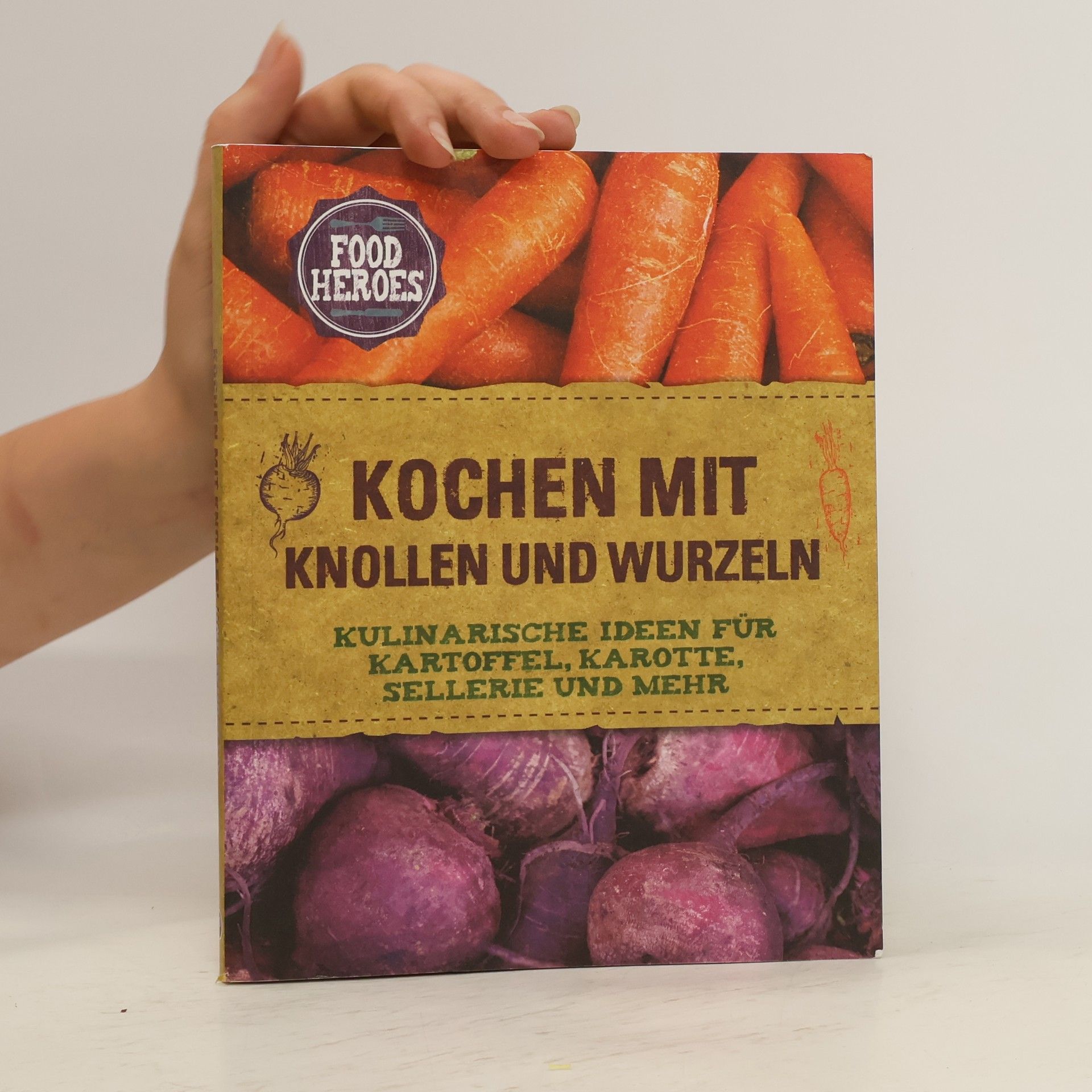 Sarah Bush Kochen mit Knollen und Wurzeln