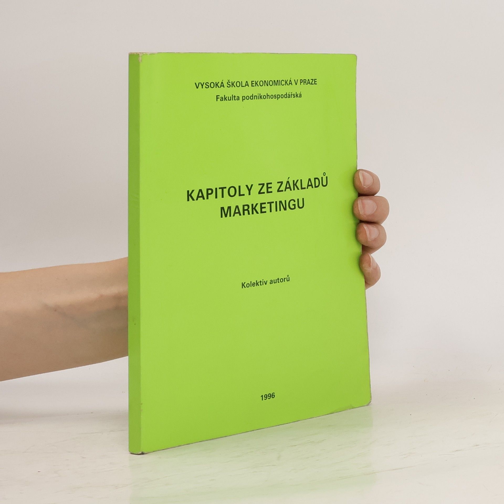 Autorenkollektiv Kapitoly ze základů marketingu