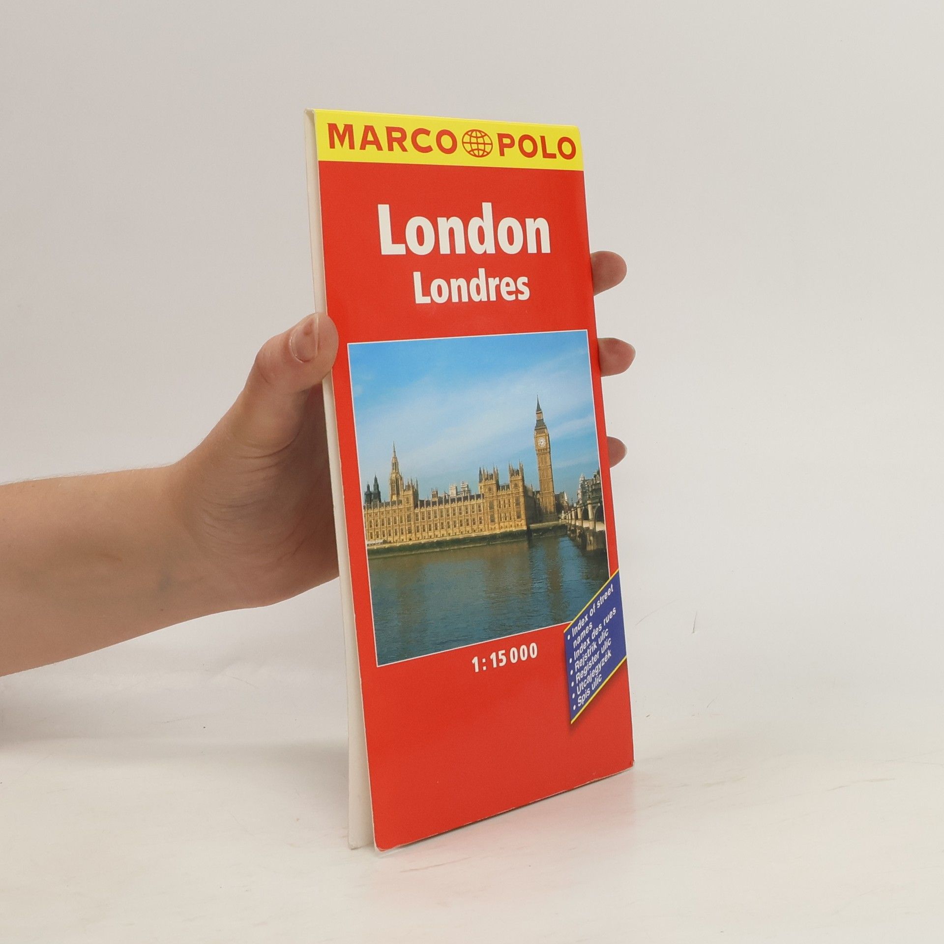 Collectif d'auteurs Londýn London Londres Londyn 1:15 000