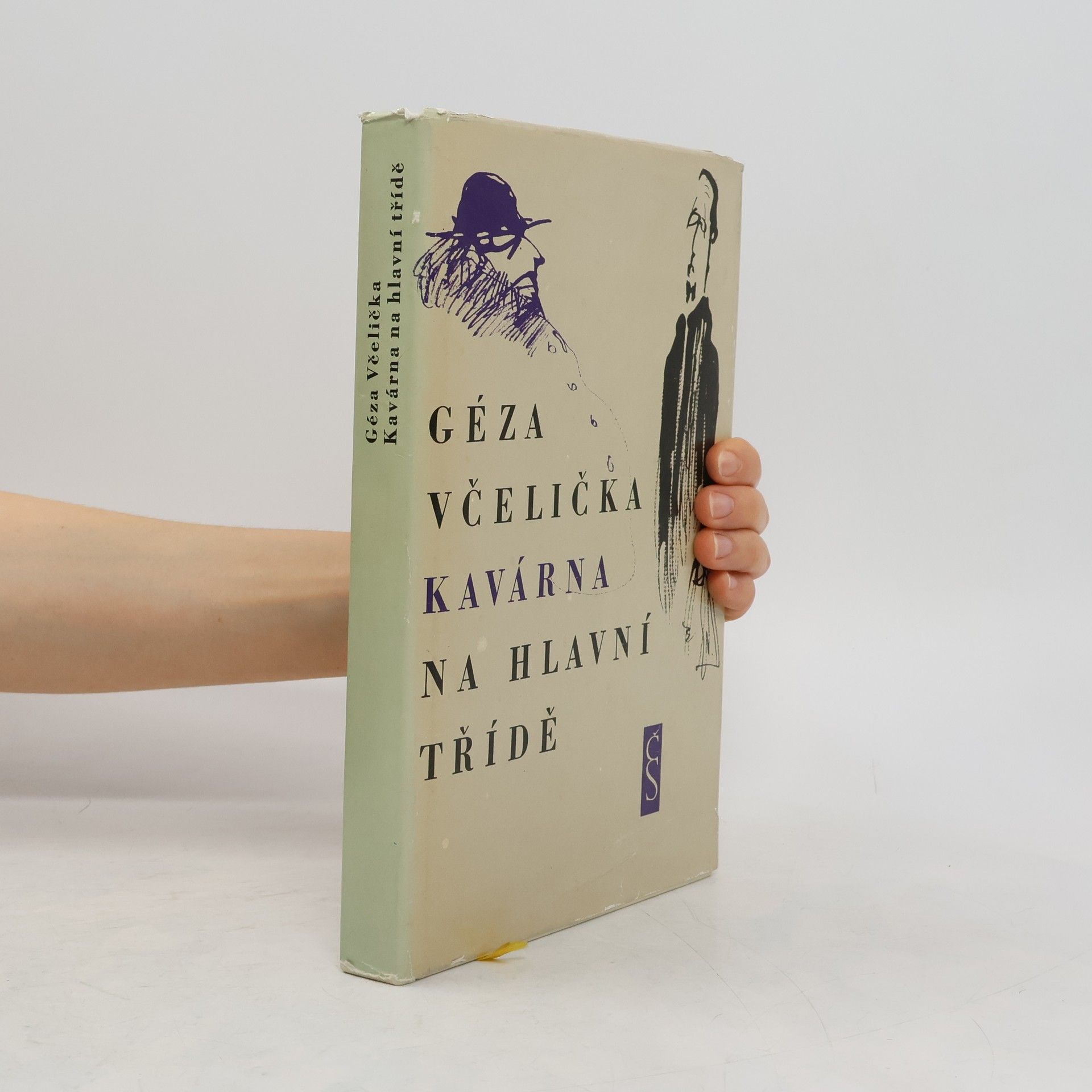 Géza Včelička Kavárna na hlavní třídě