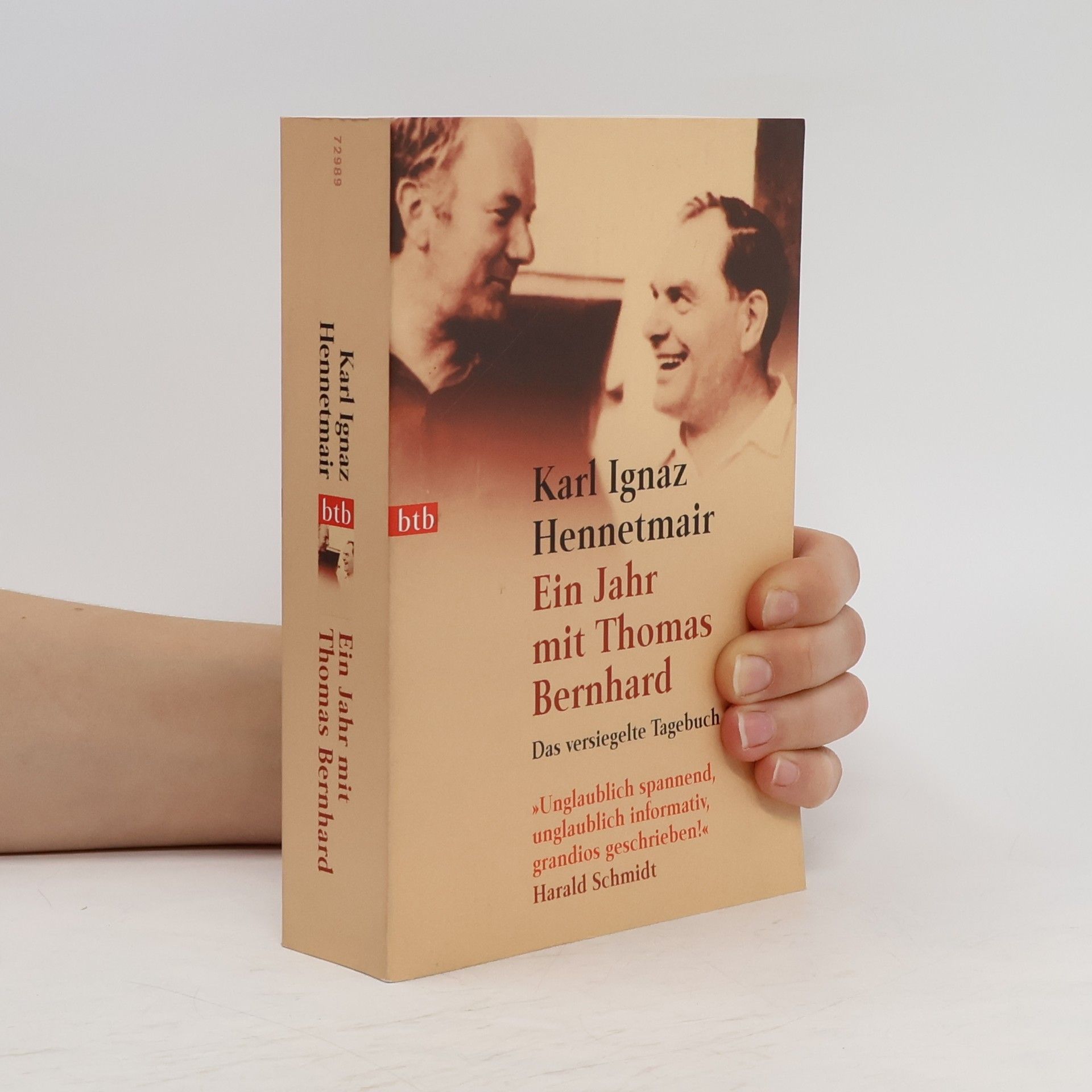 Karl Ignaz Hennetmair Ein Jahr mit Thoma Bernhard