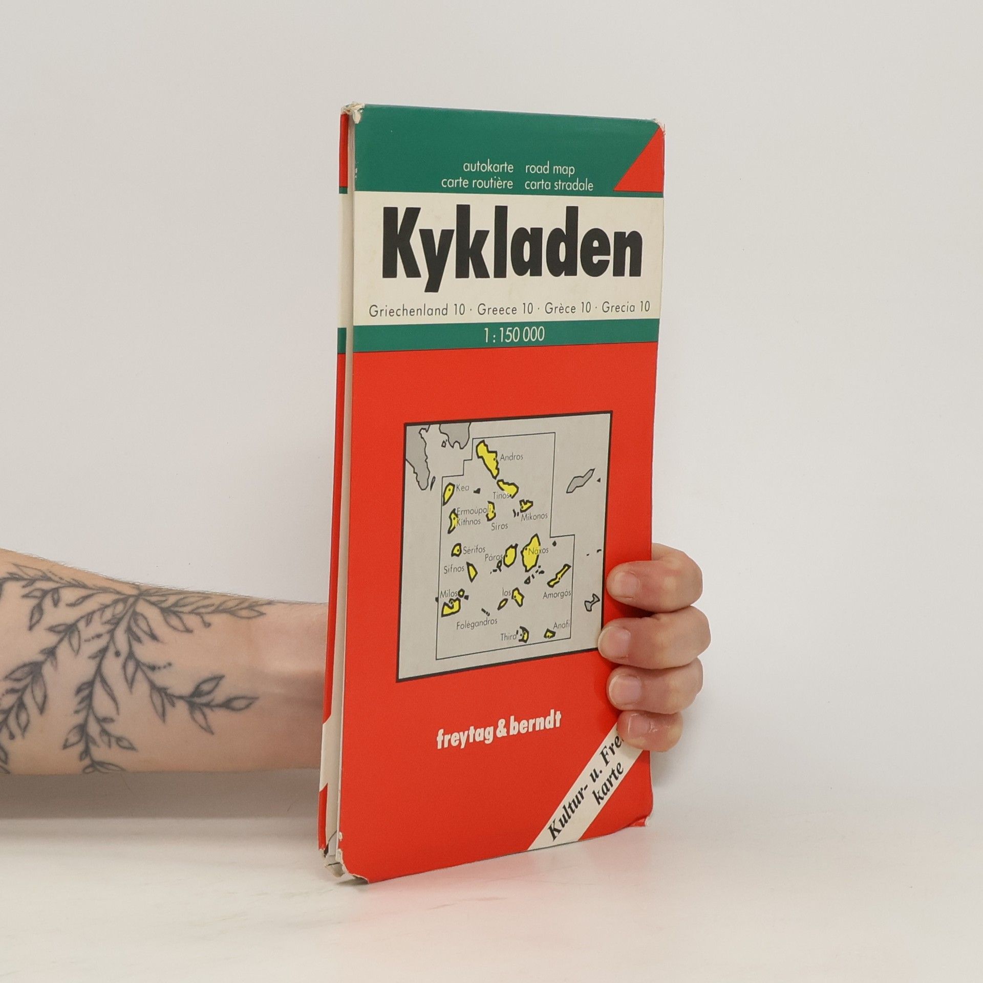 Collective Kykladen/Kyklády 1:150T/automapa