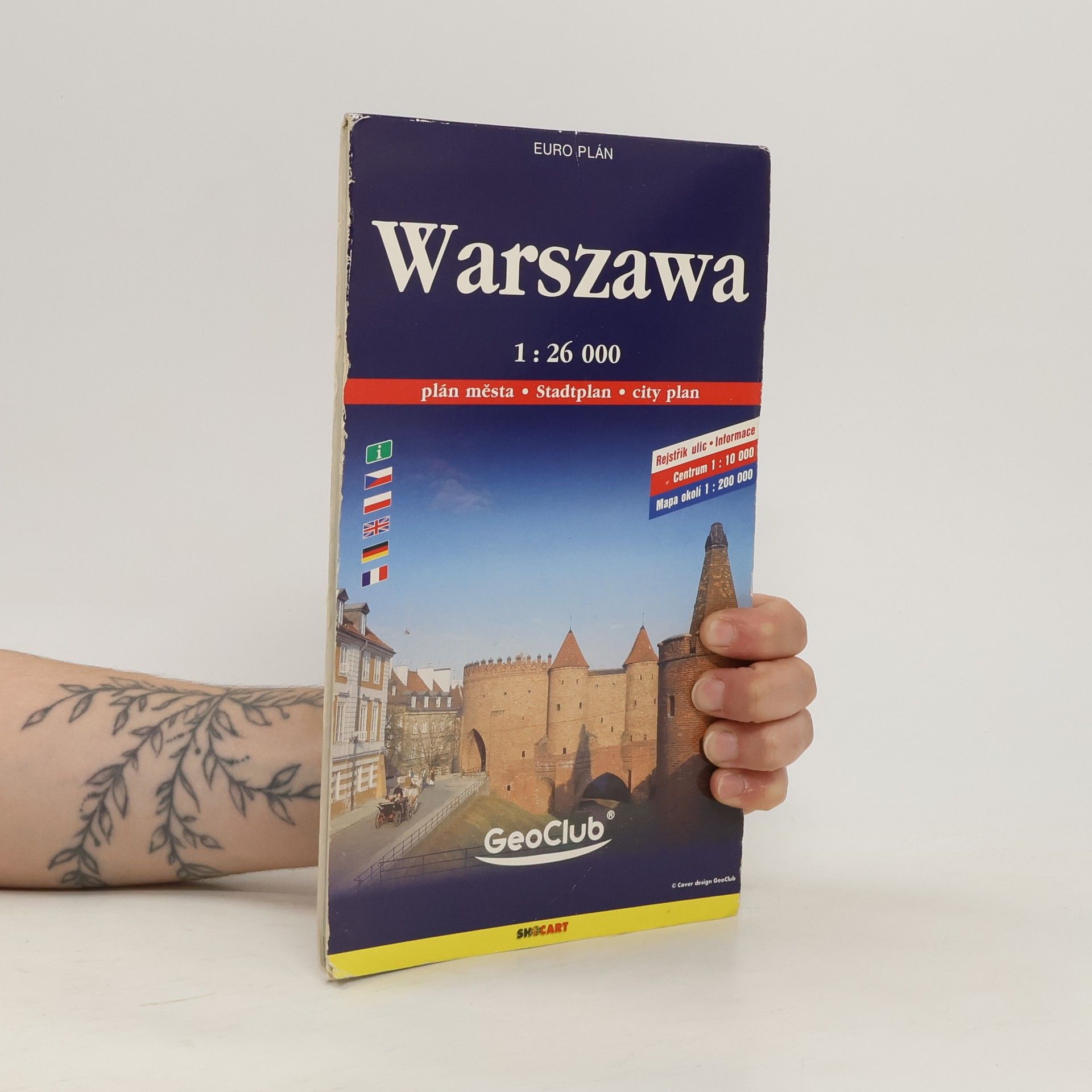 Collectif d'auteurs Warszawa plan miesta skala 1:26 000