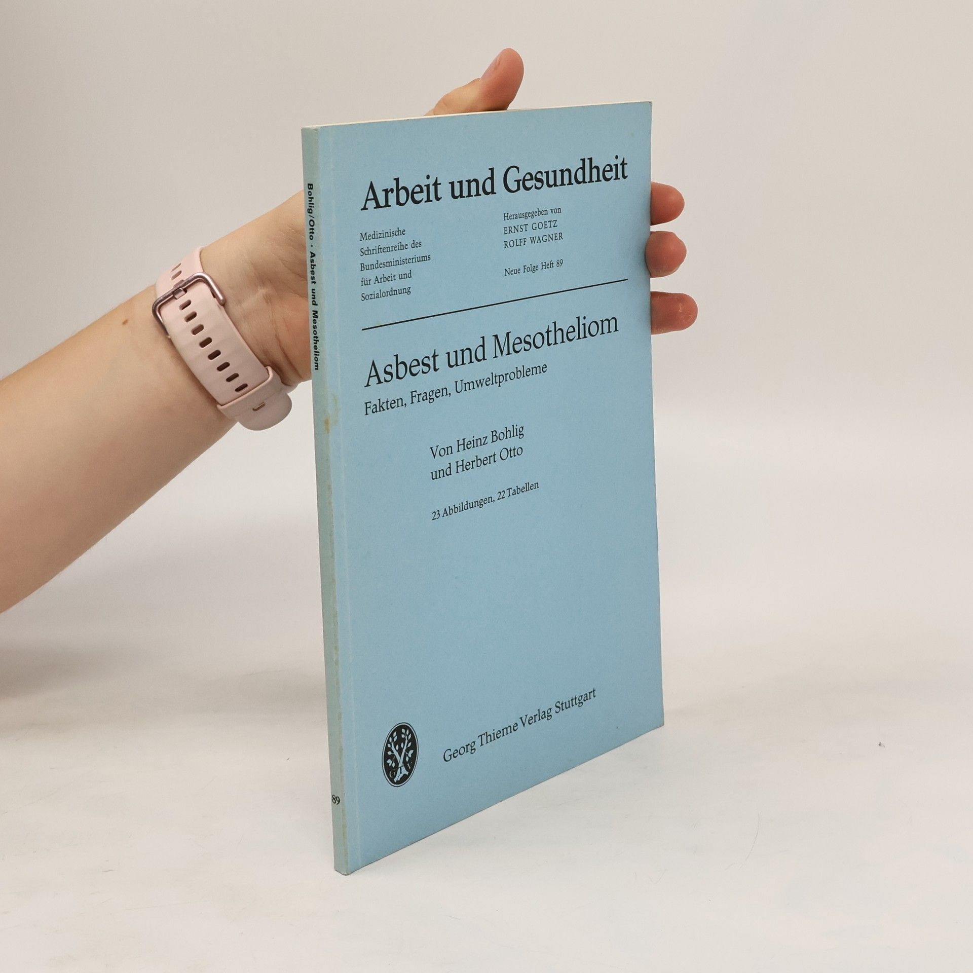 Heinz Bohlig Asbest und Mesotheliom