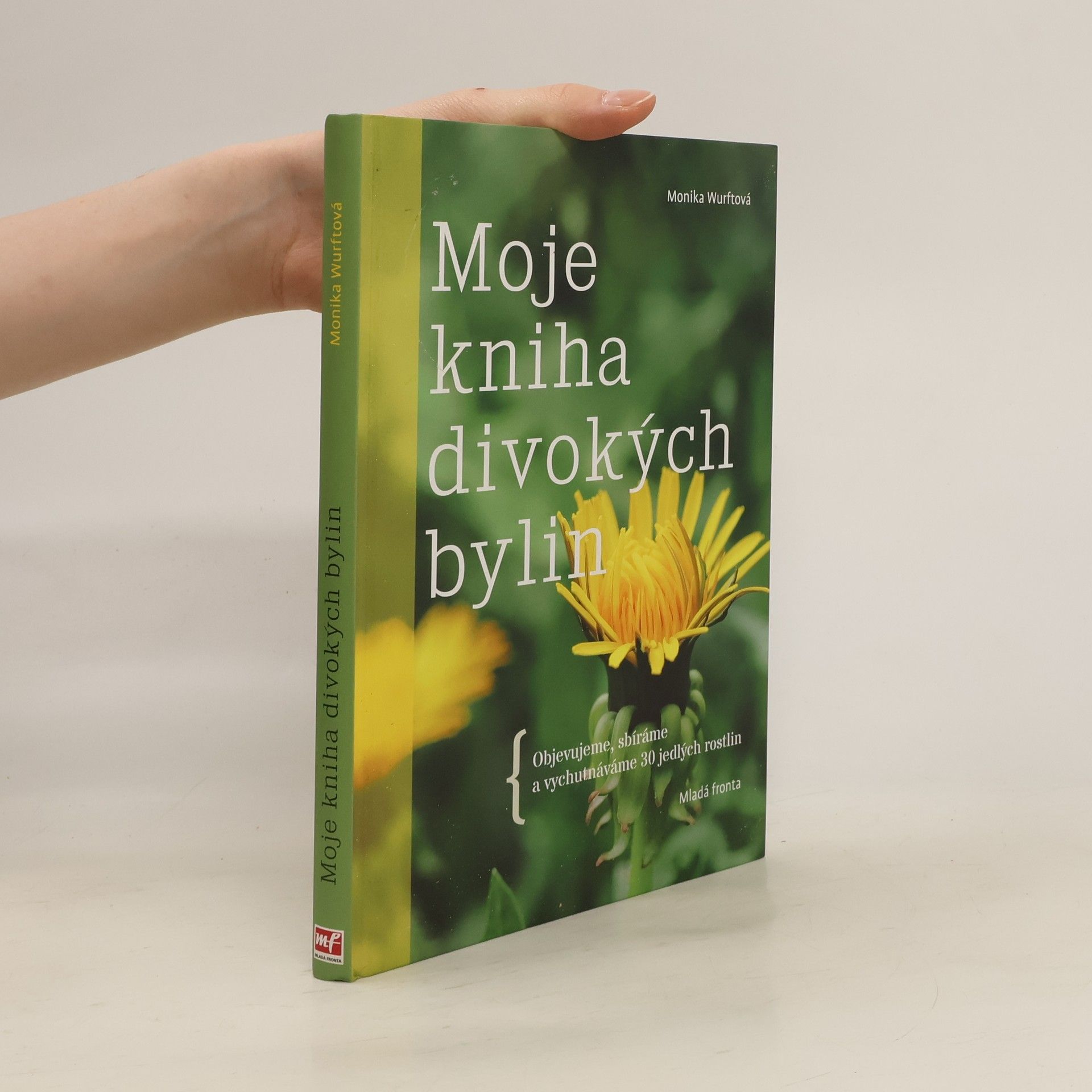Monika Wurft Moje kniha divokých bylin: Objevujeme, sbíráme a vychutnáváme 30 jedlých rostlin