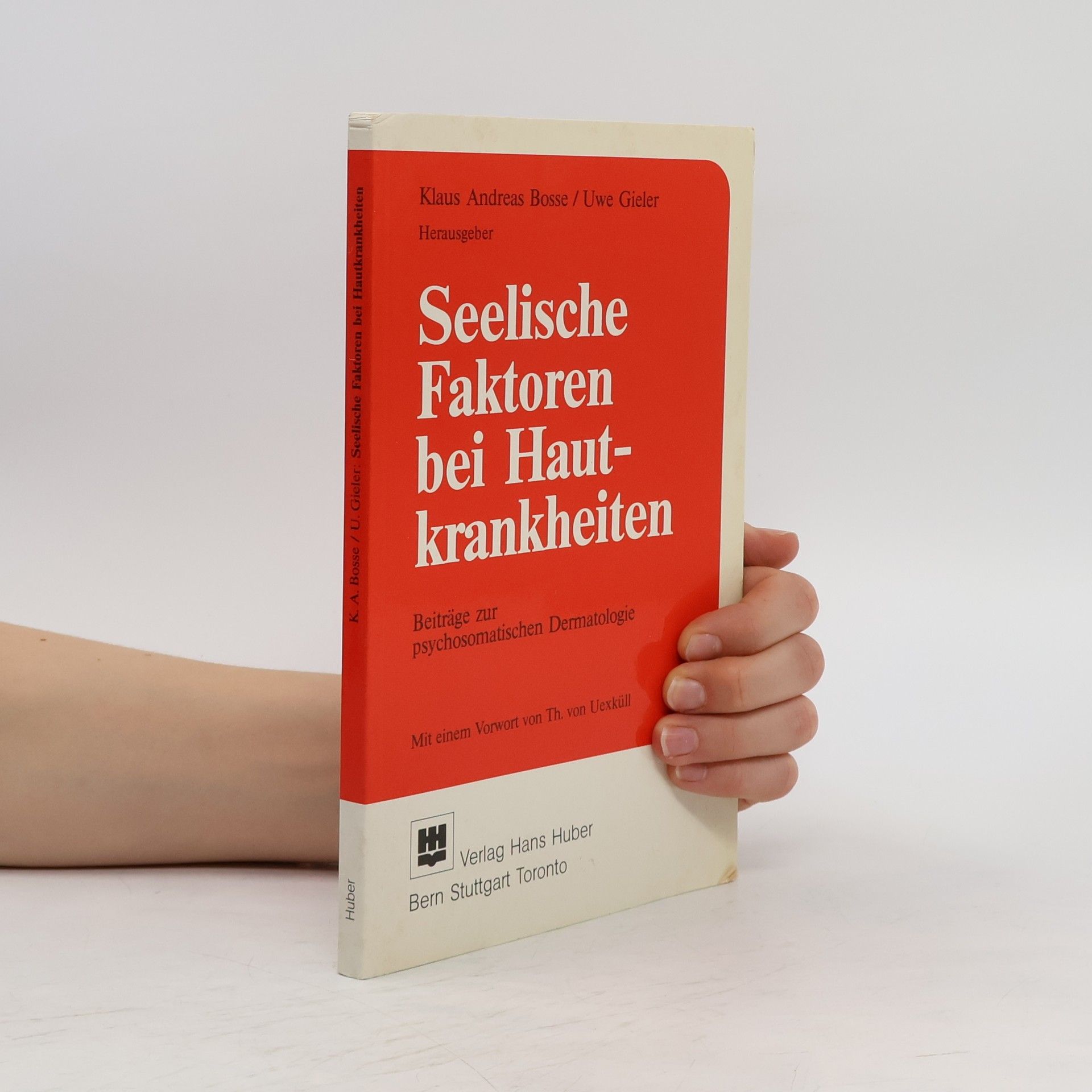 Klaus Bosse Seelische Faktoren bei Hautkrankheiten