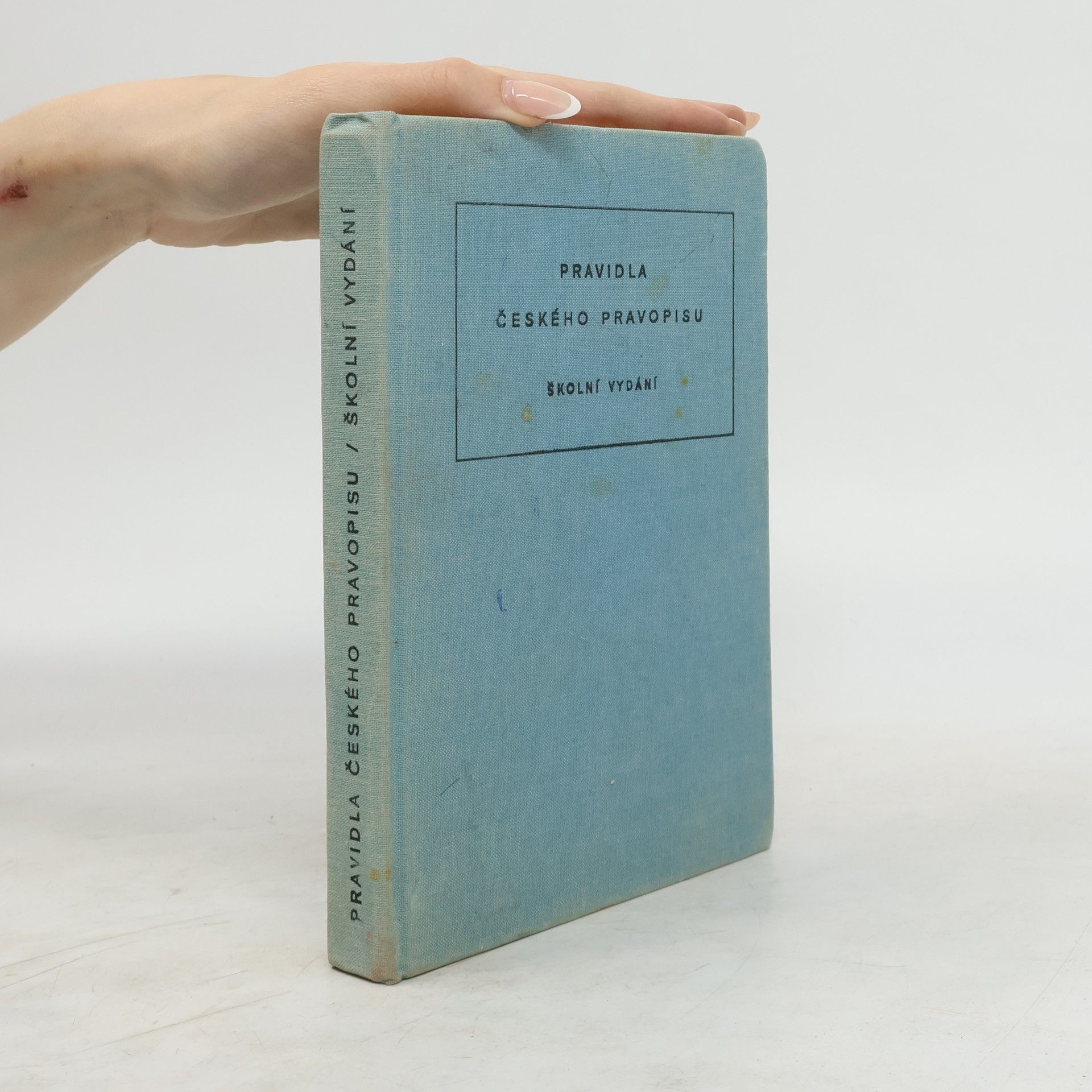 Autores varios Pravidla českého pravopisu. Školní vydání