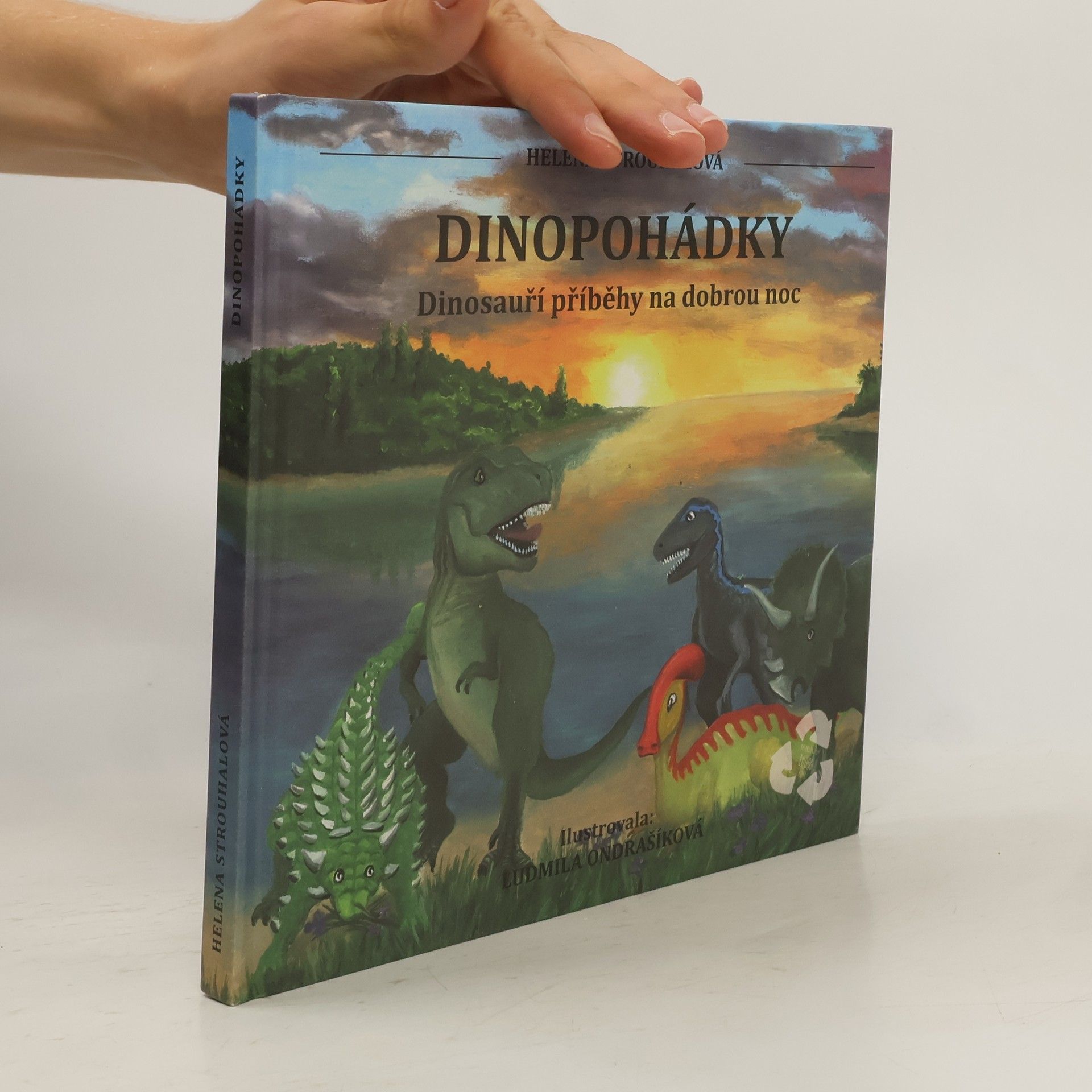 Helena Strouhalová Dinopohádky : dinosauří příběhy na dobrou noc