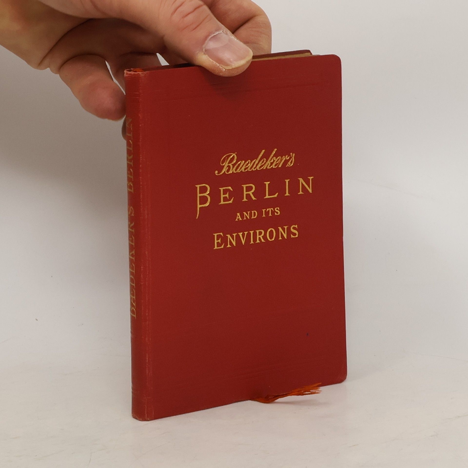 Karl Baedeker Paris and environs with routes from London to Paris : Handbook for travellers