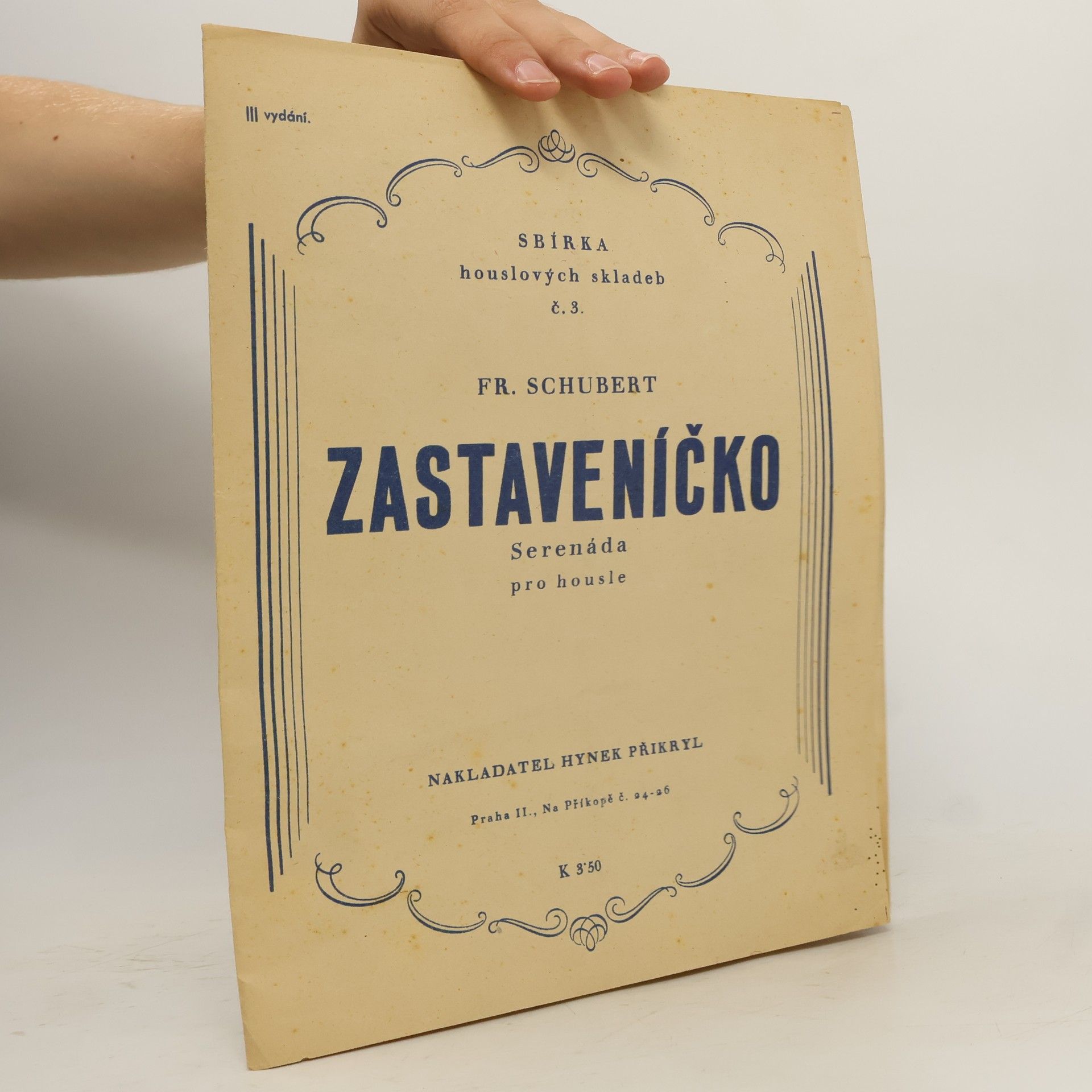 Franz Schubert Zastaveníčko