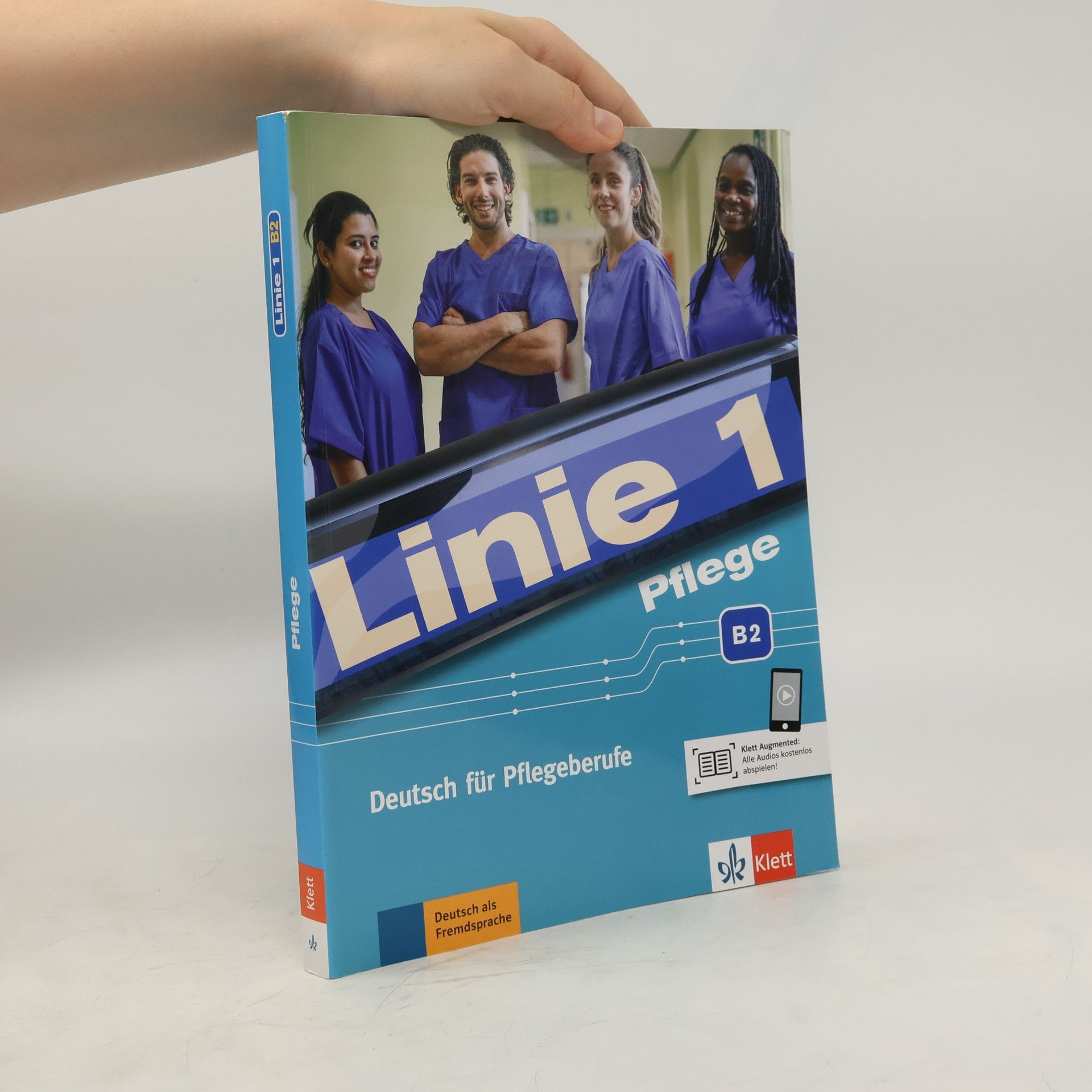 Christiane Bolte-Costabiei Linie 1 Pflege B2. Kurs- und Übungsbuch mit Audios