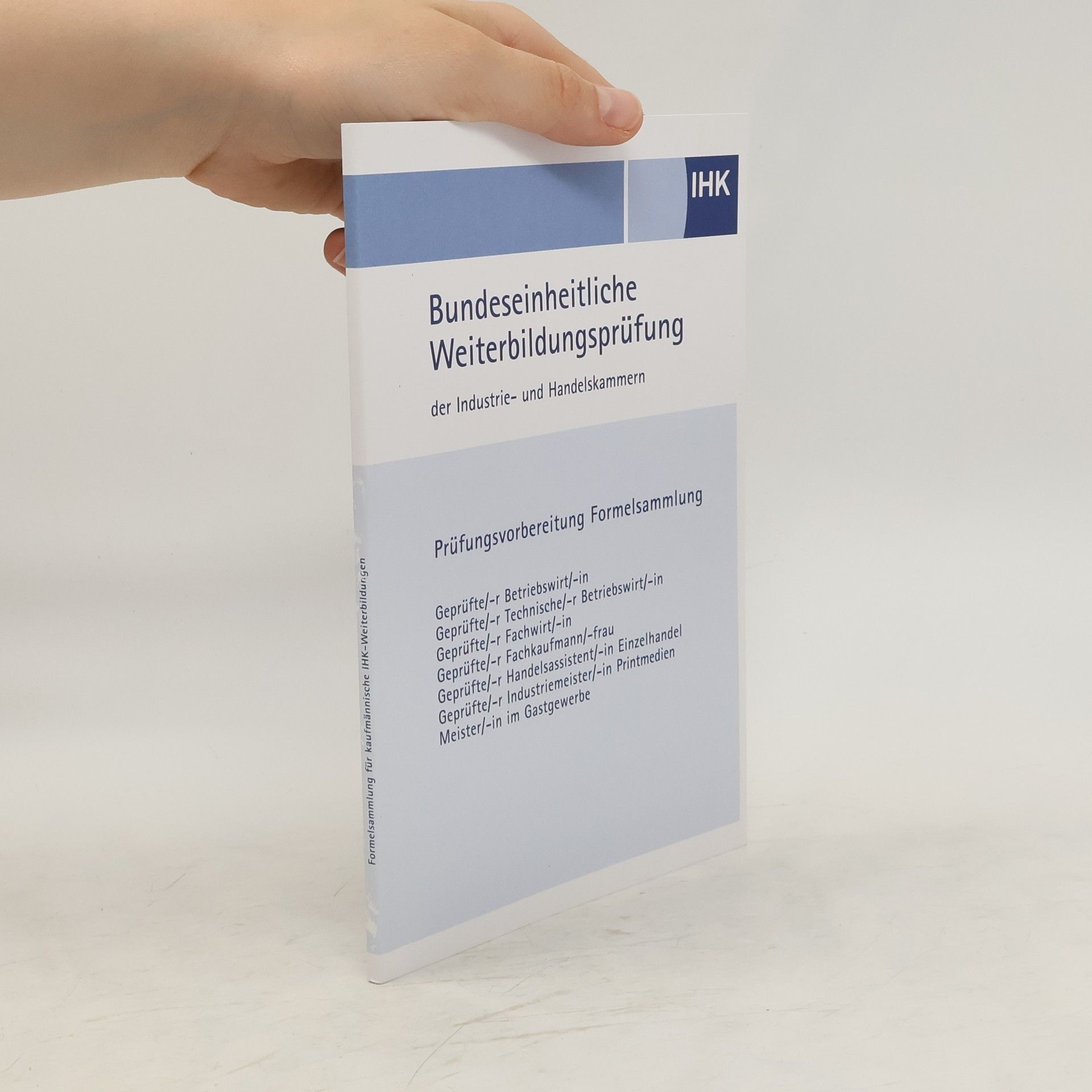 Autorenkollektiv Bundeseinheitliche Weiterbildungsprüfung