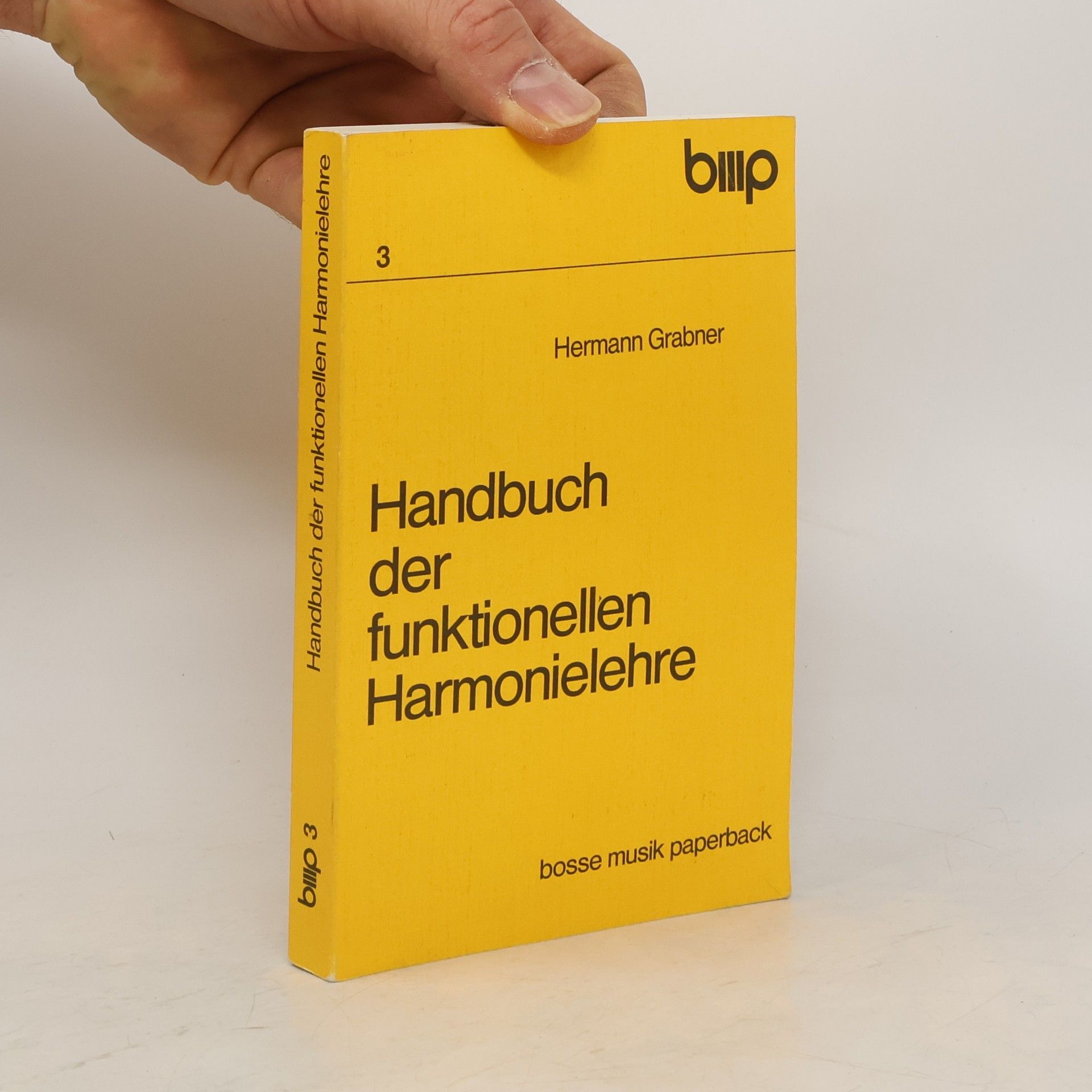Hermann Grabner Handbuch der funktionellen Harmonielehre