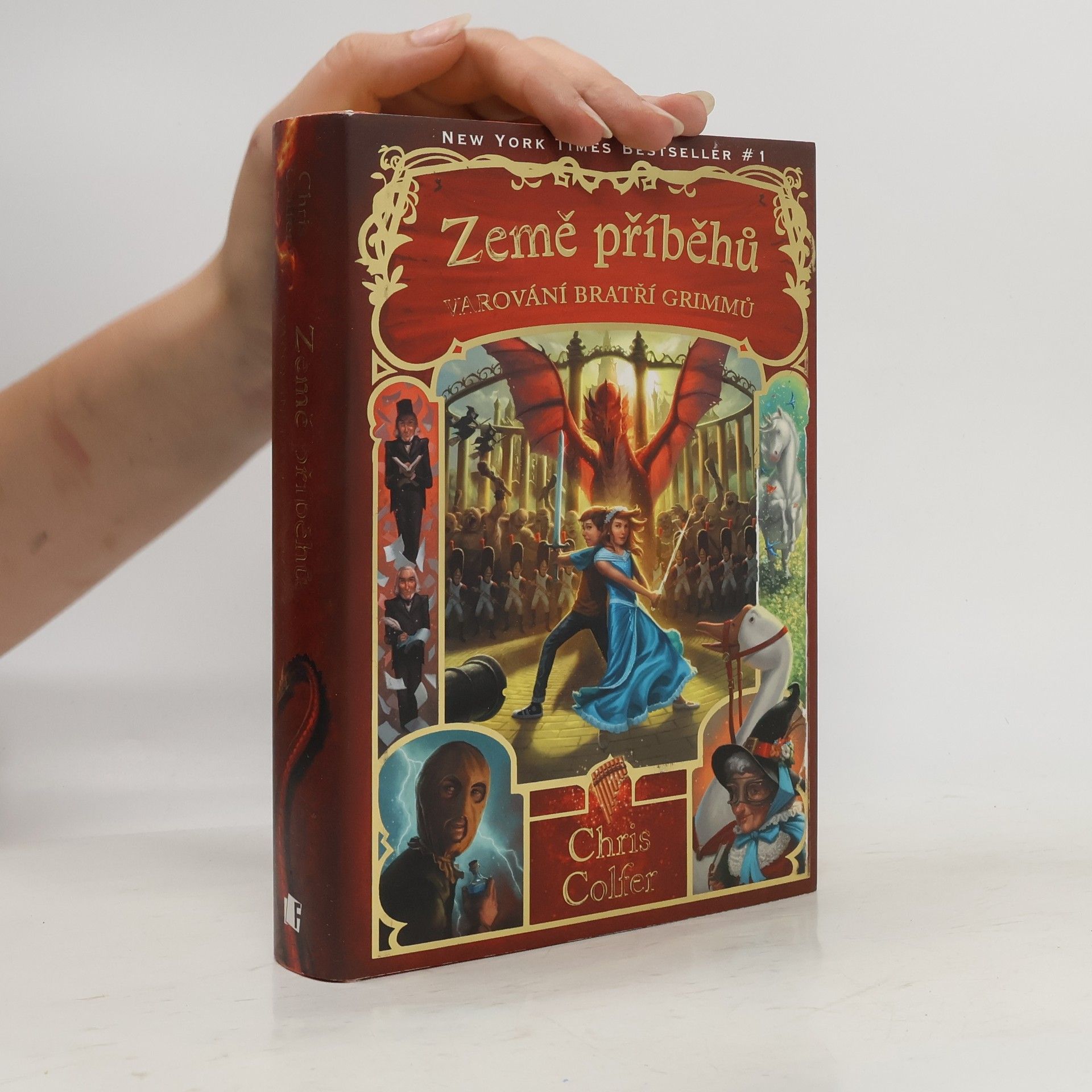Chris Colfer Země příběhů. Varování bratří Grimmů