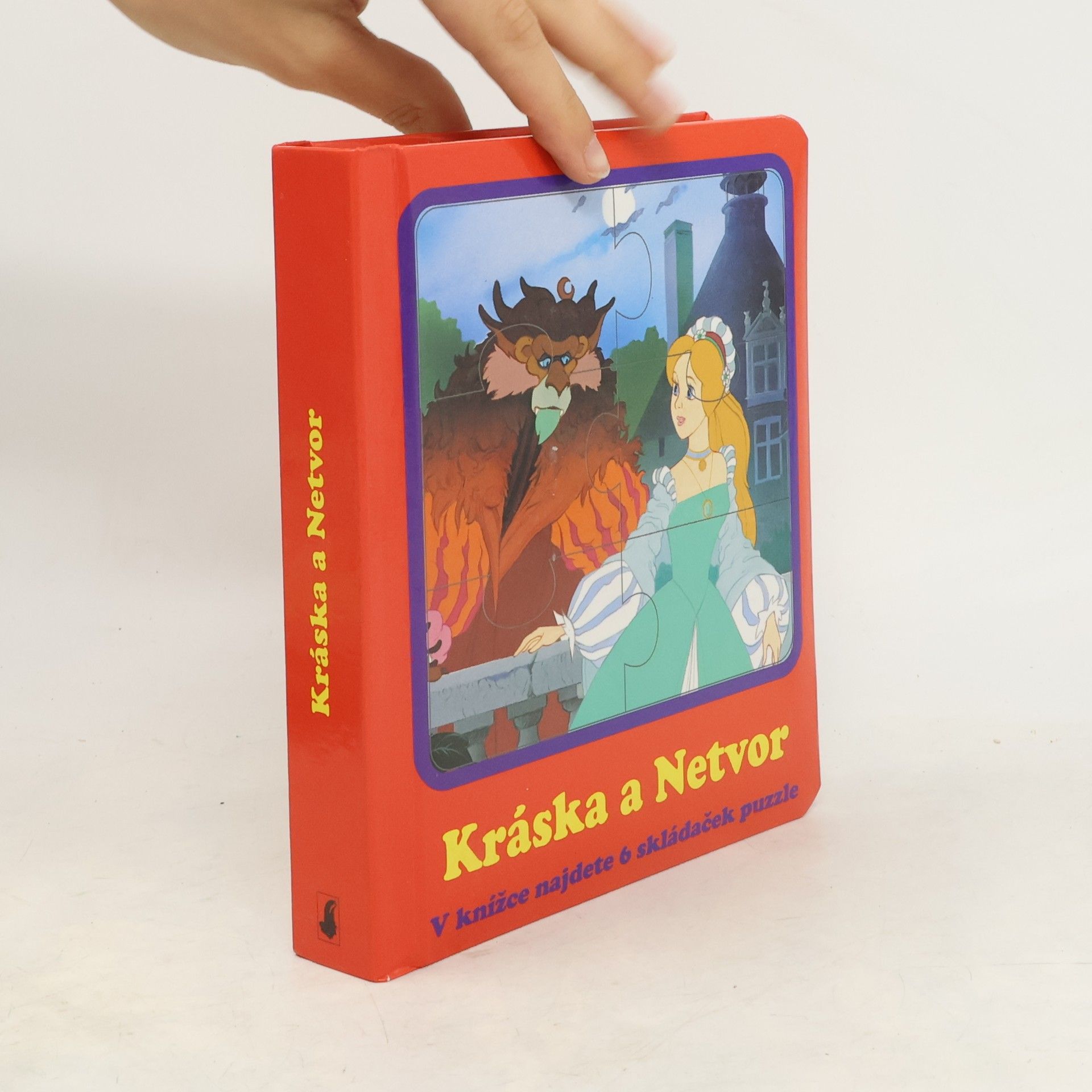 Autorenkollektiv Kráska a Netvor : V knížce najdete 6 skládaček puzzle
