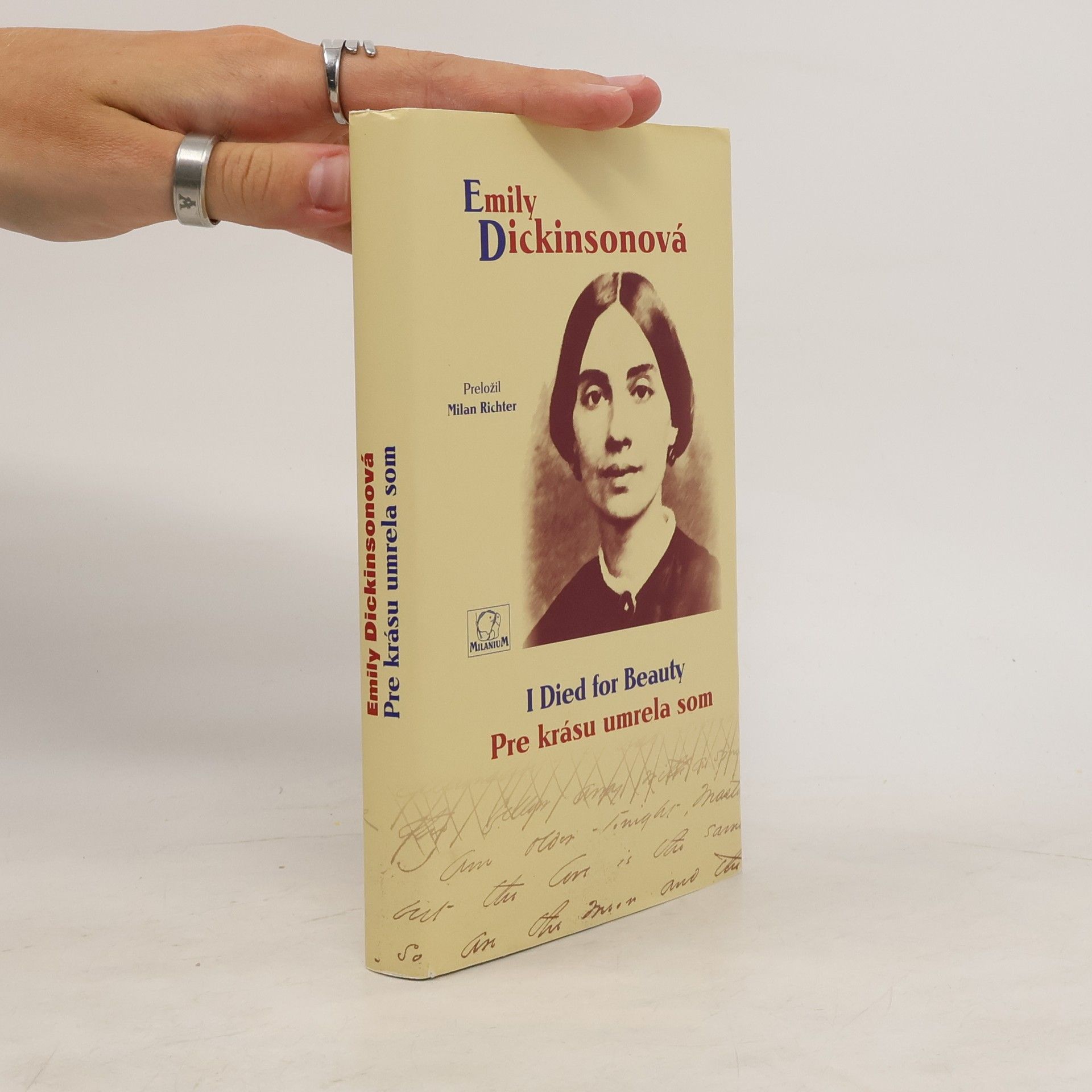 Emily Dickinson I Died for Beauty / Pre krásu umrela som