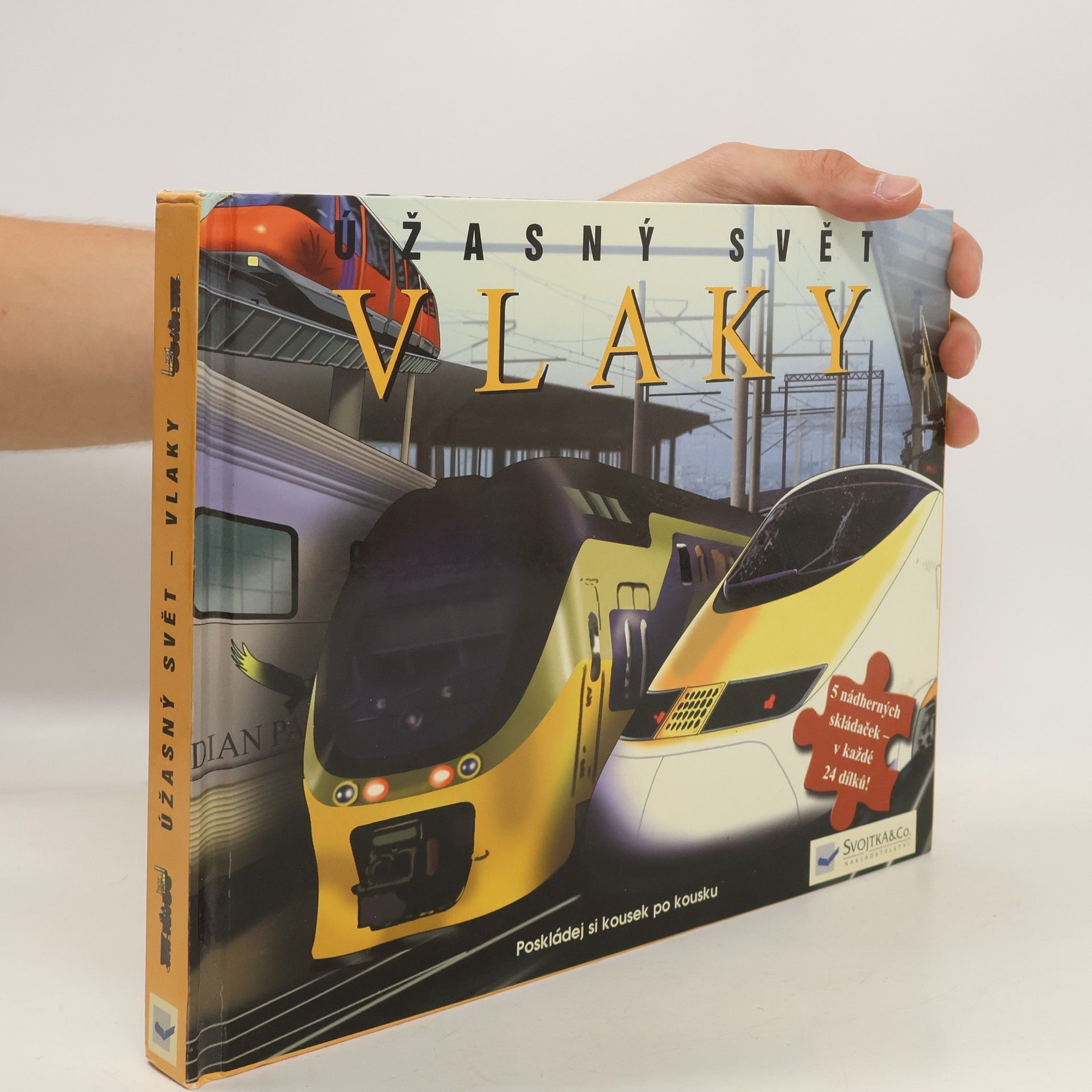 Autores varios Vlaky. Úžasný svět. Poskládej si kousek po kousku