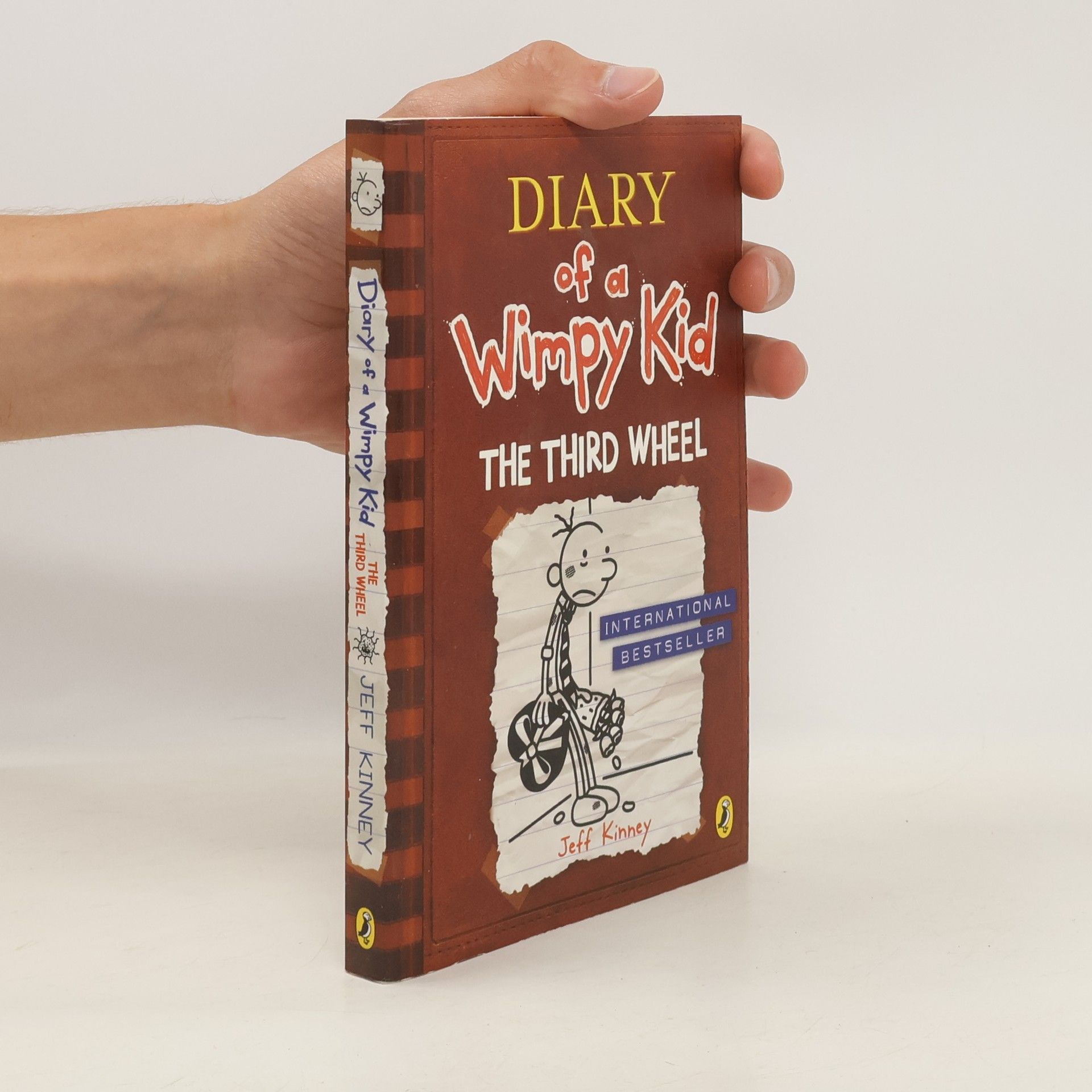 Jeff Kinney Diary of a wimpy kid. The third wheel
