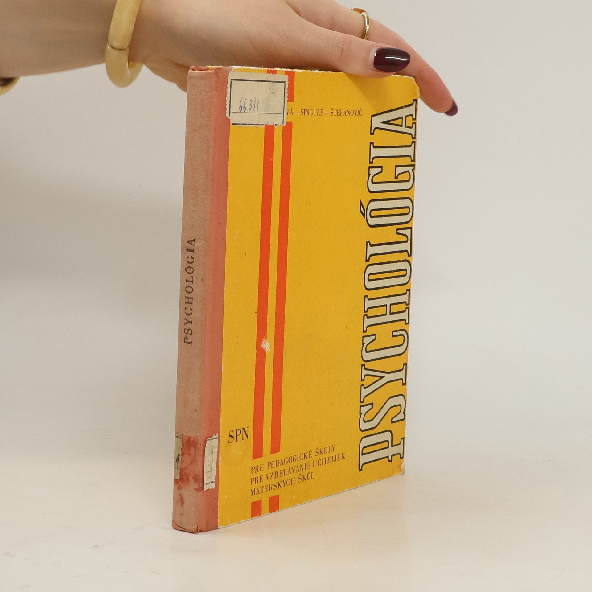 Collectif d'auteurs Psychológia pre pedagogické školy