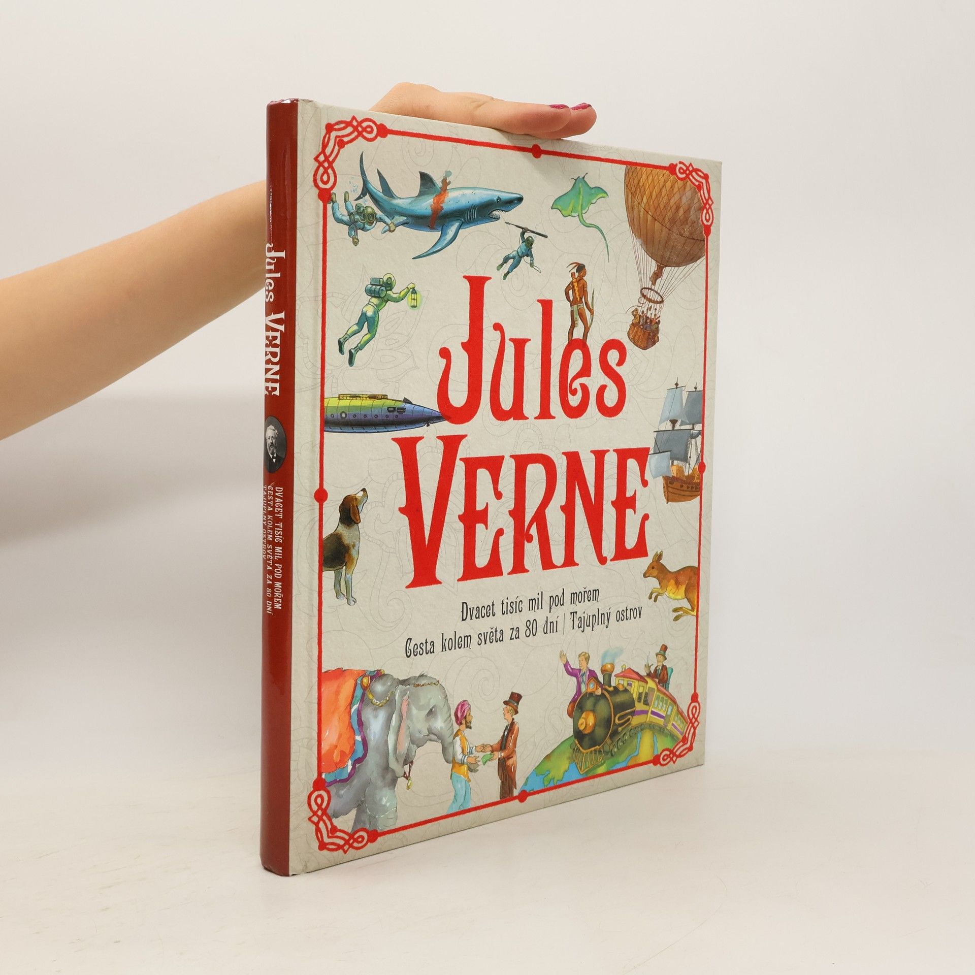 Jules Verne Dvacet tisíc mil pod mořem. Cesta kolem světa za 80 dní. Tajuplný ostrov