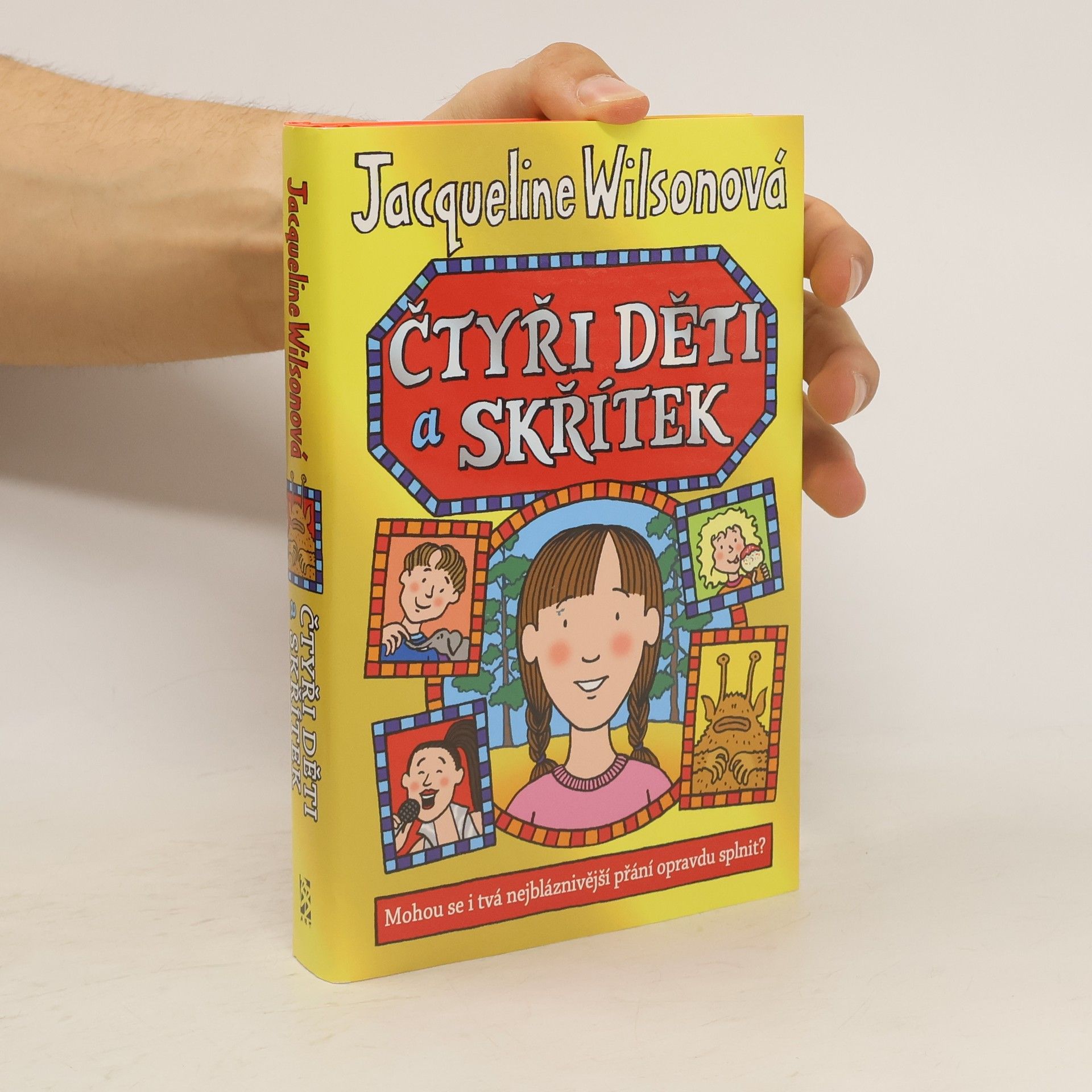 Jacqueline Wilson Čtyři děti a skřítek