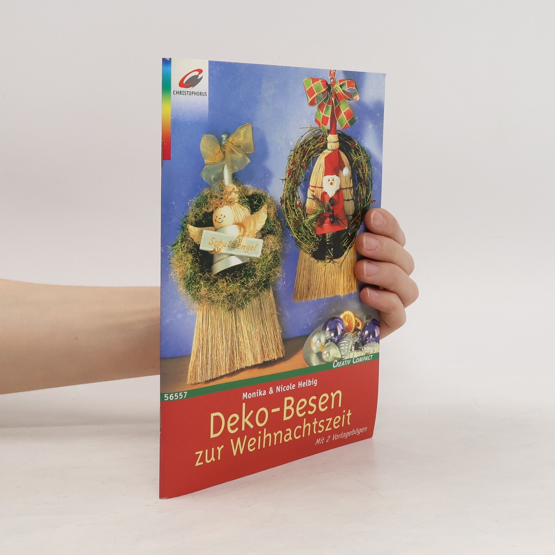 Monika Helbig Deko-Besen zur Weihnachtszeit