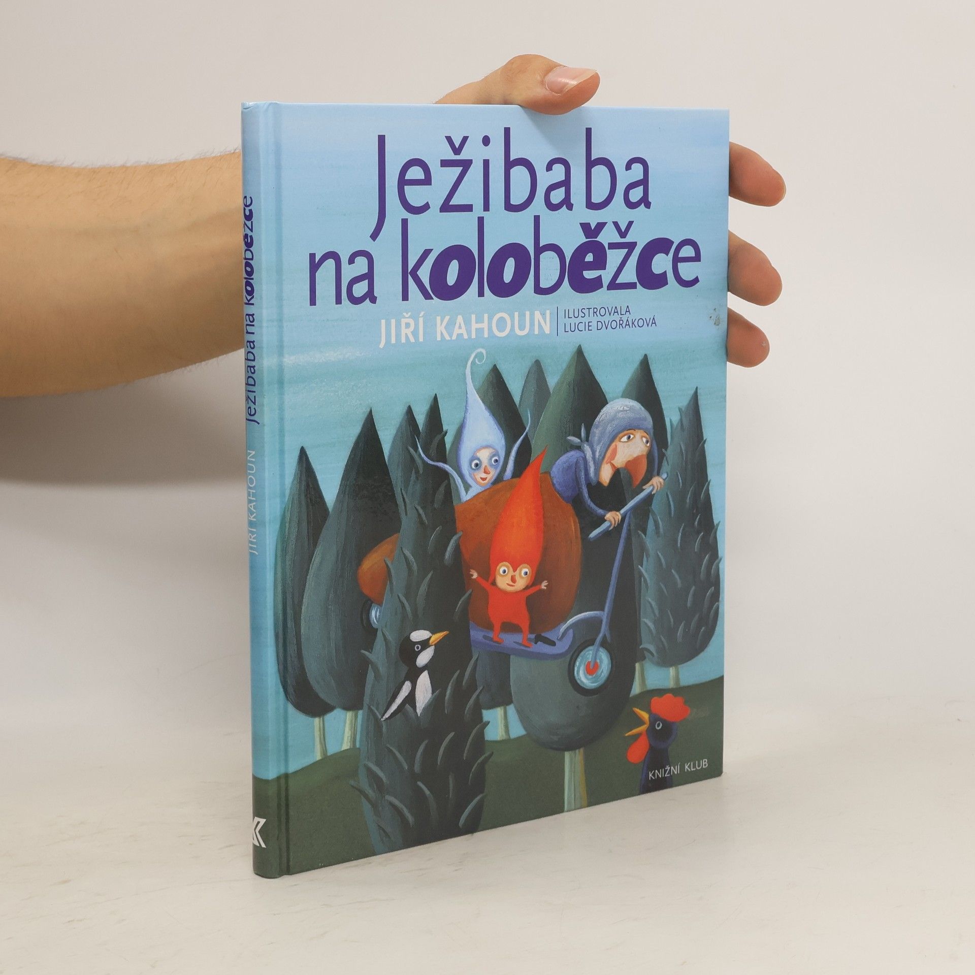 Jiří Kahoun Ježibaba na koloběžce