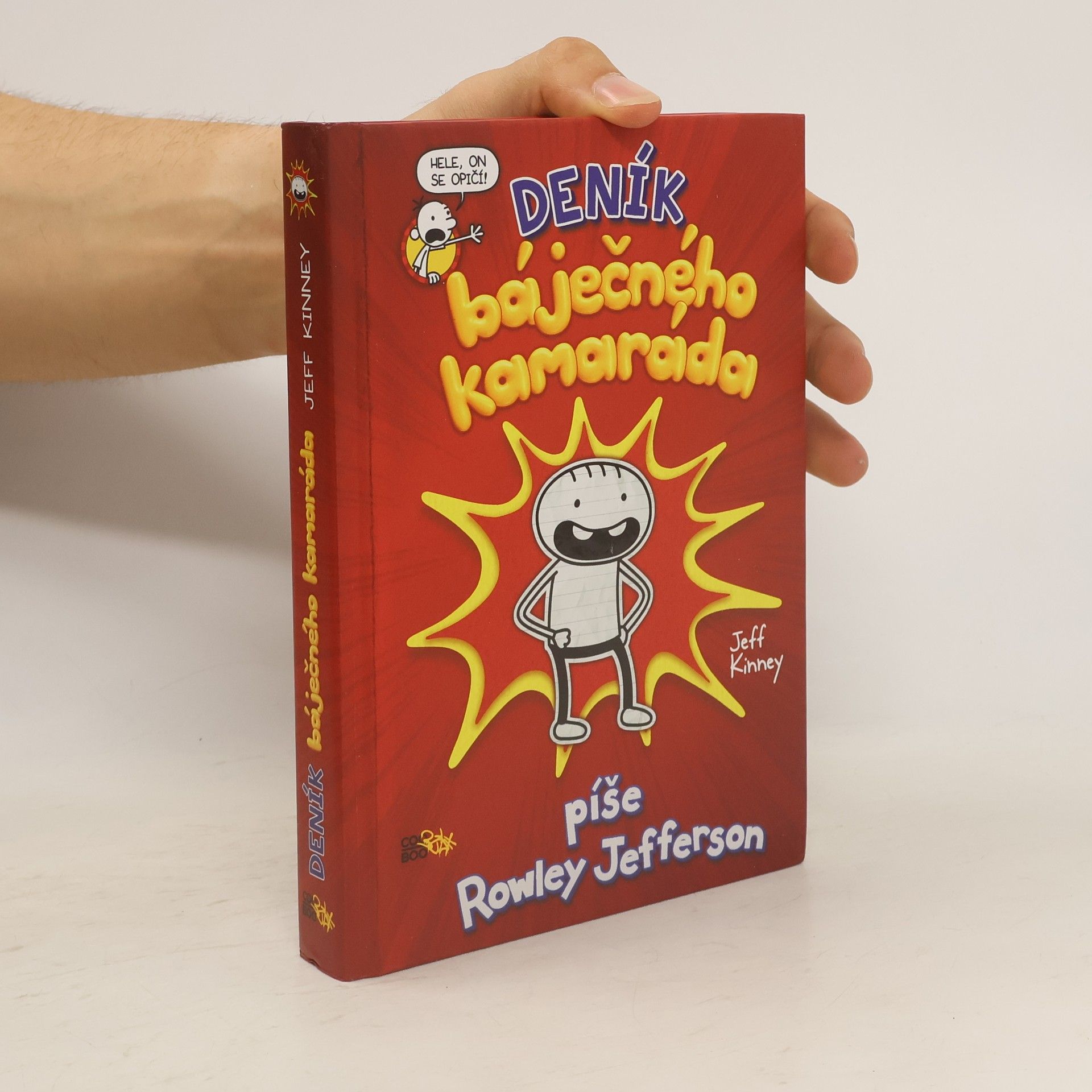 Jeff Kinney Deník báječného kamaráda. Píše Rowley Jefferson