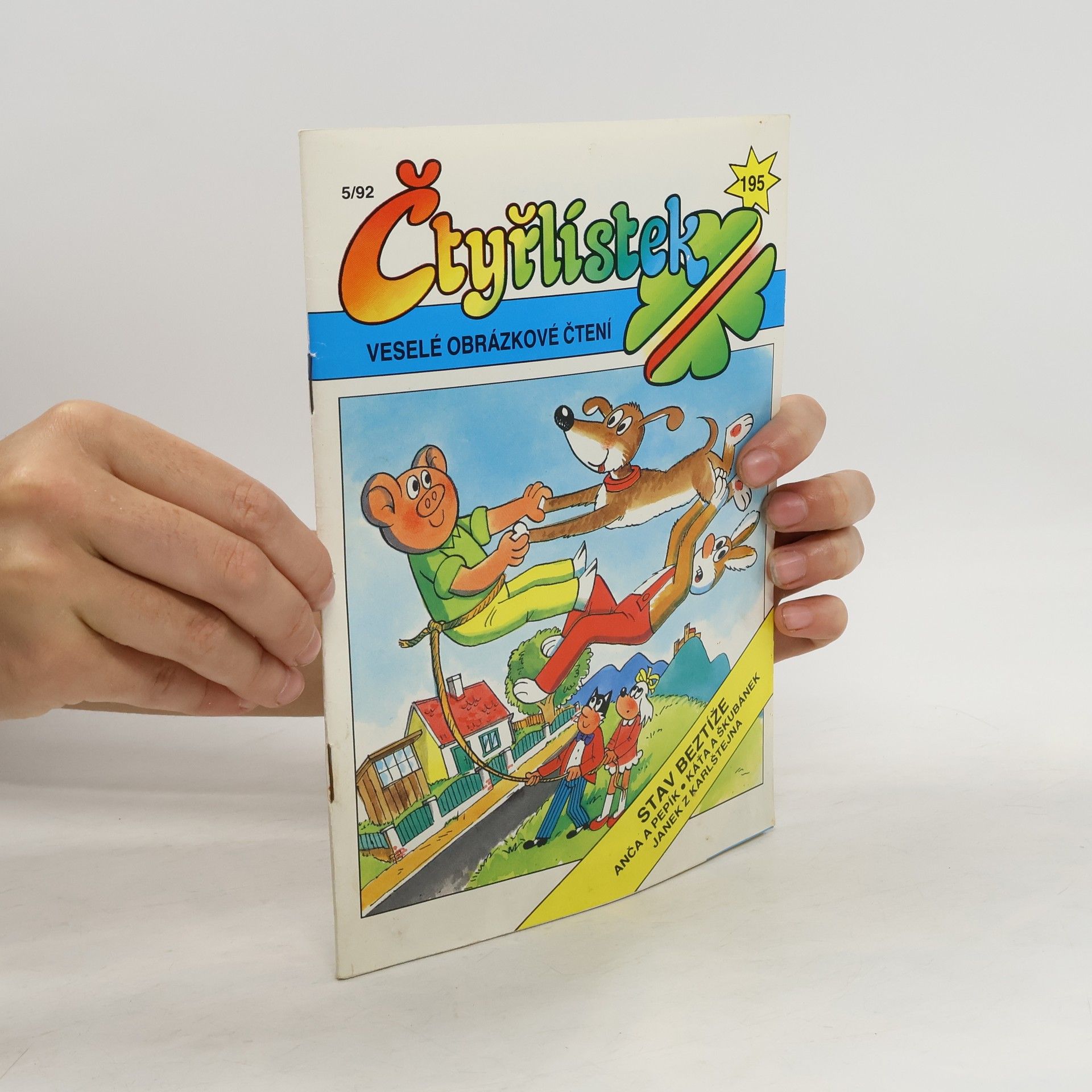 kolektiv Čtyřlístek 5/1992 195. Stav beztíže
