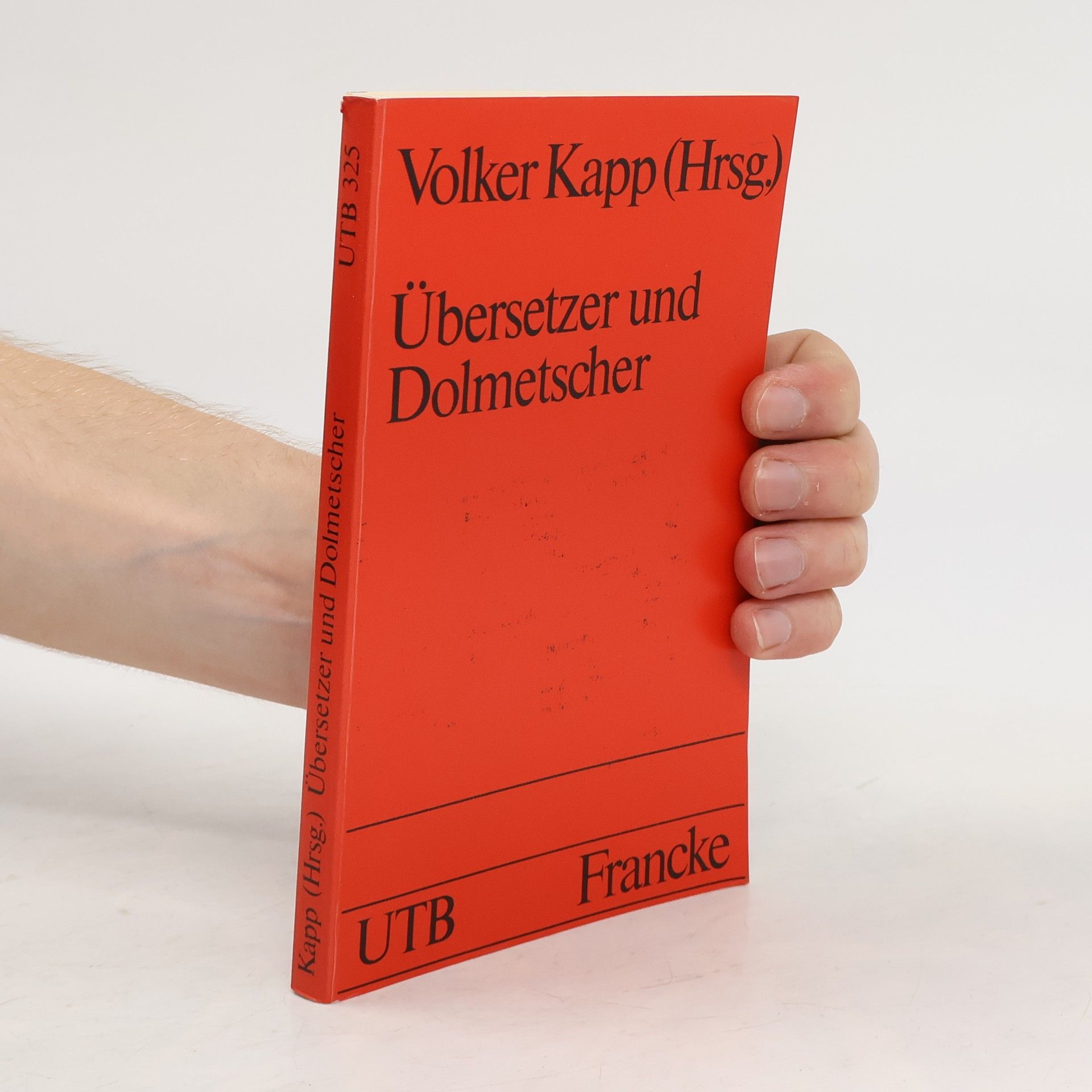 Volker Kapp Übersetzer und Dolmetscher