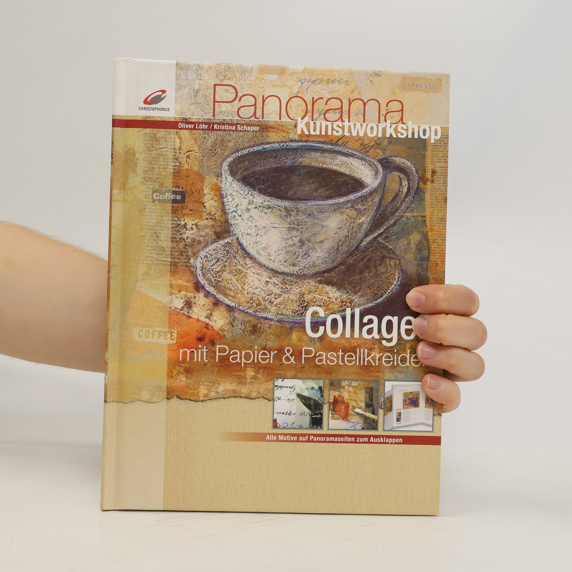 Oliver Löhr Collagen mit Papier & Pastellkreiden