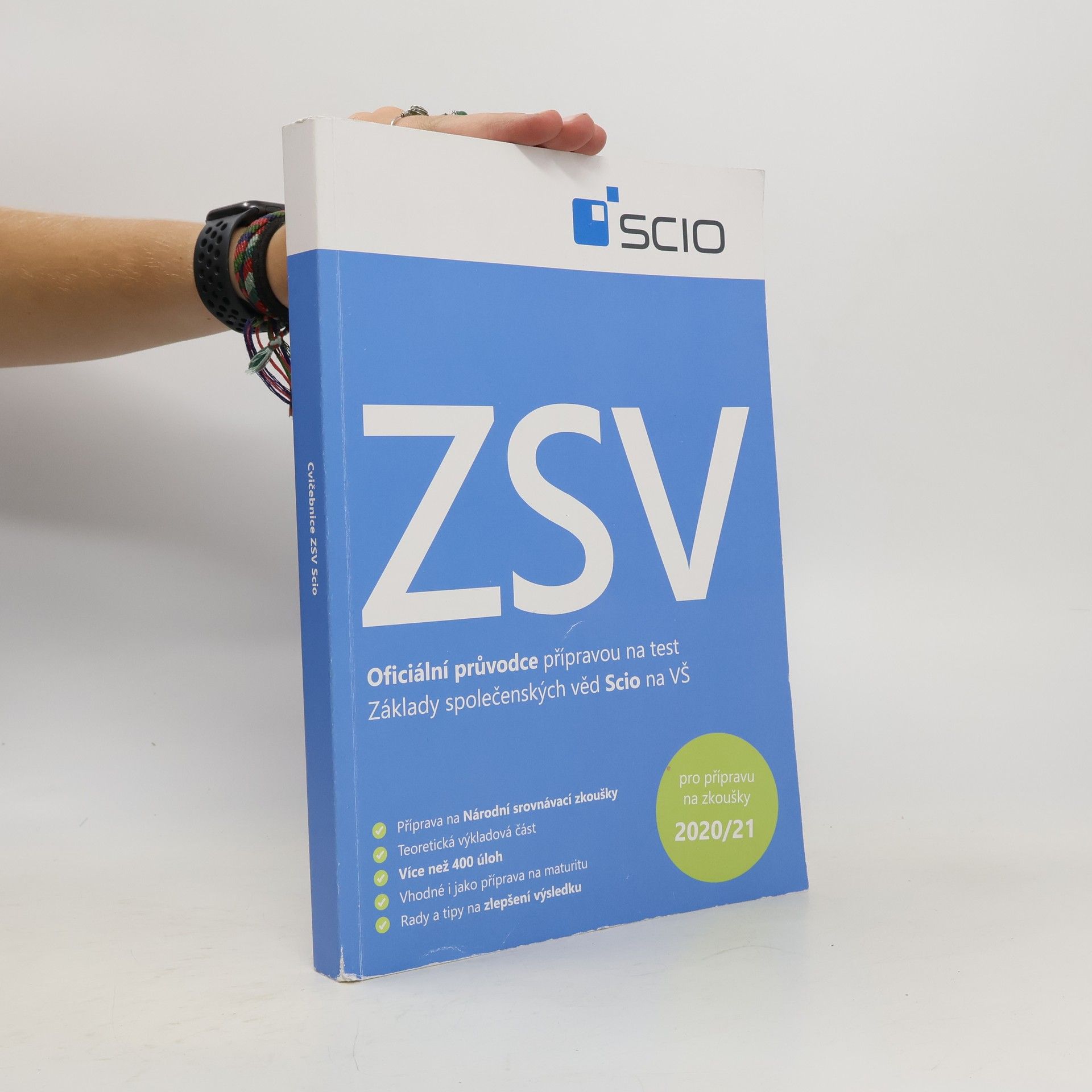kolektiv Cvičebnice ZSV : komplexní příprava na test Základy společenských věd