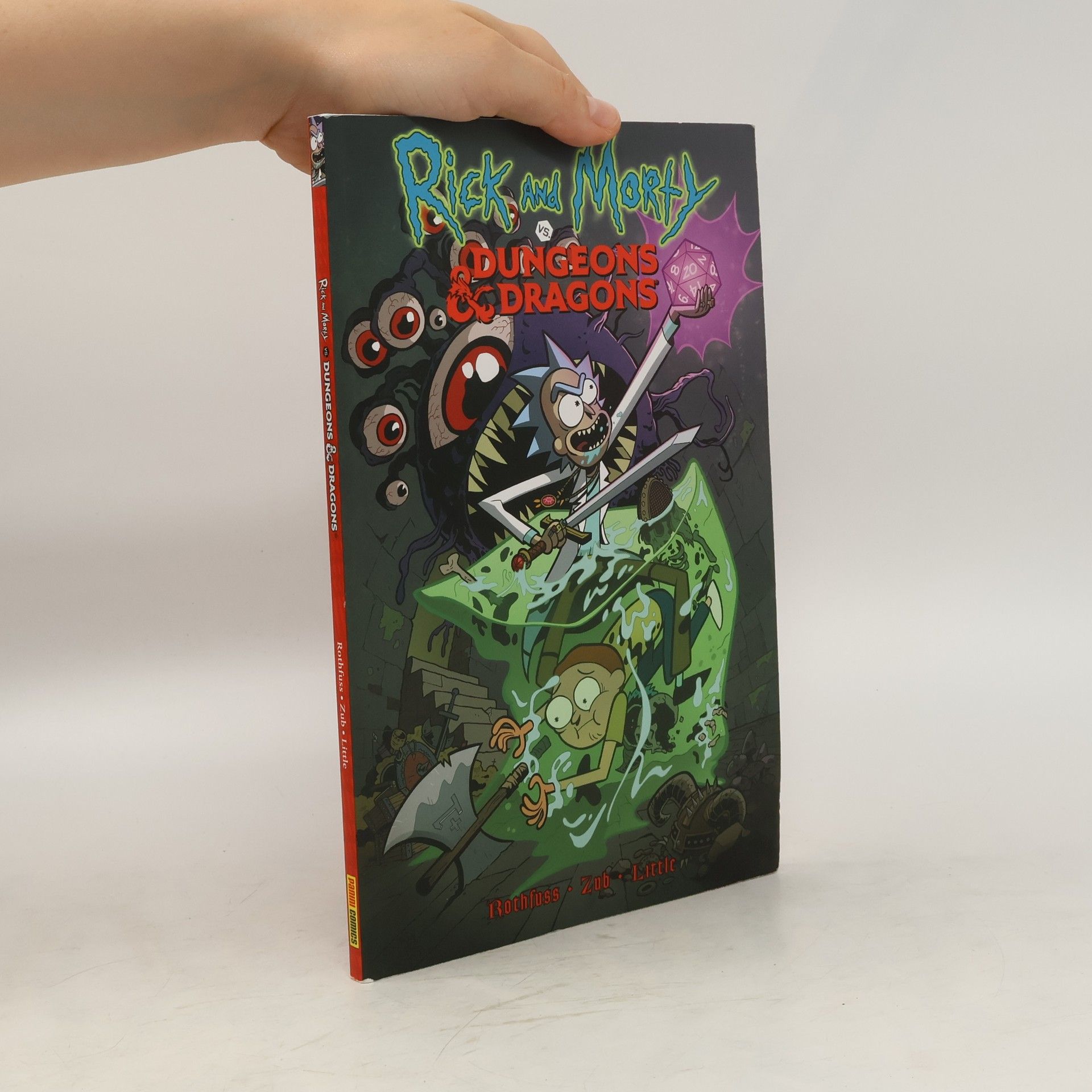 Patrick Rothfuss Rick and Morty vs. Dungeons & dragons