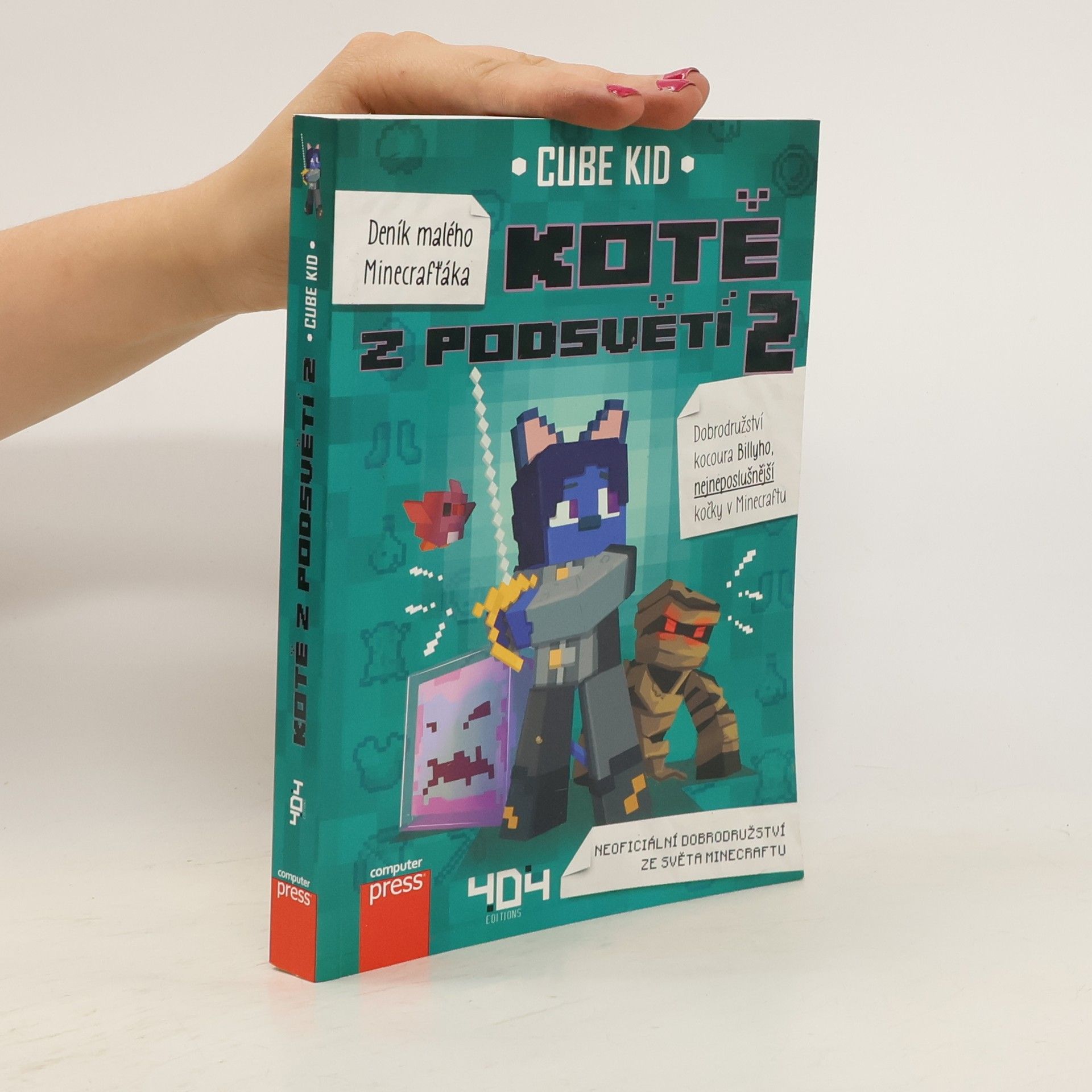 Cube Kid Deník malého Minecrafťáka. Kotě z Podsvětí 2
