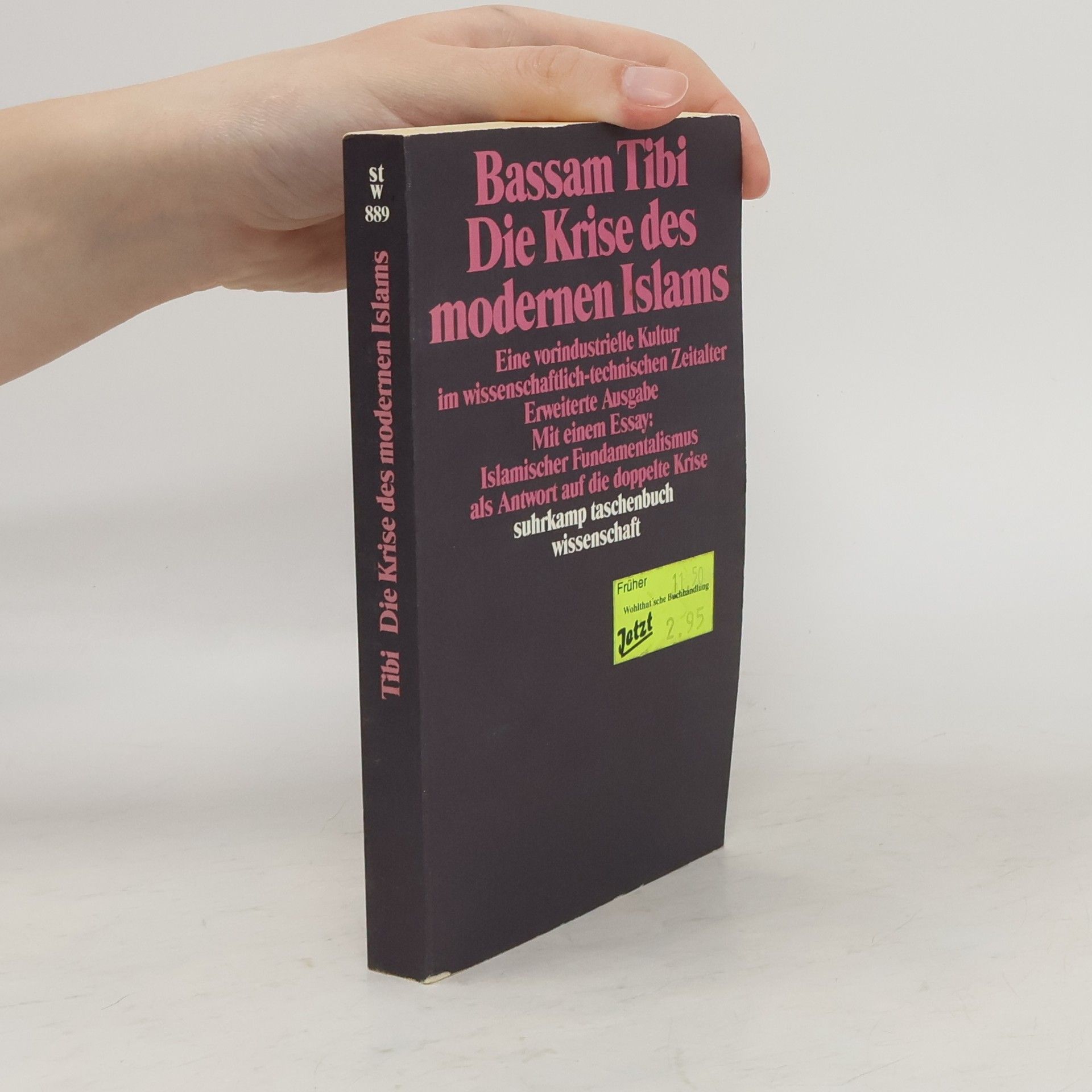 Bassām Ṭībī Die Krise des modernen Islams
