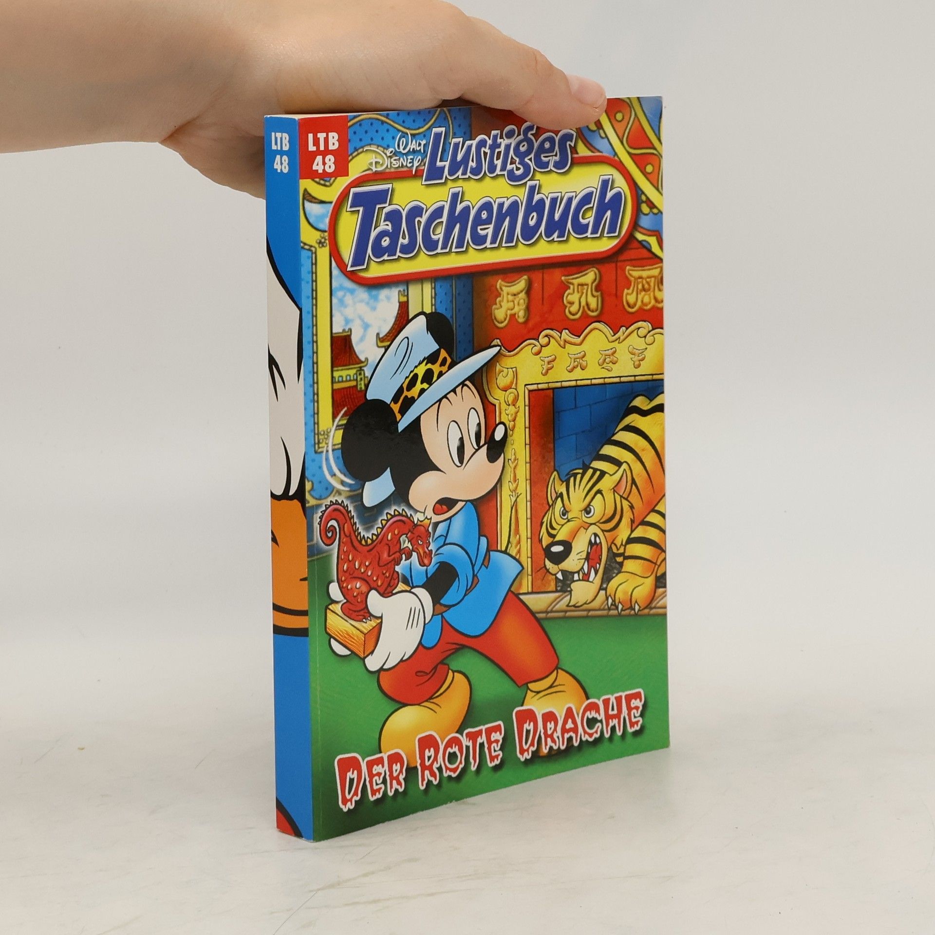 Autorenkollektiv Lustiges Taschenbuch 48. Der rote drache