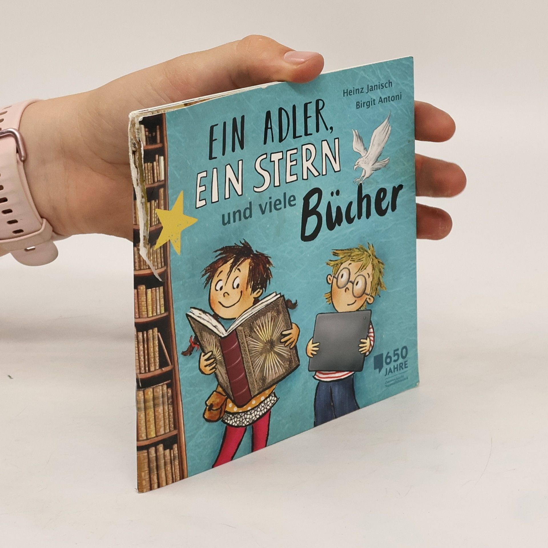 Heinz Janisch Ein Adler ein Stern und viele Bücher