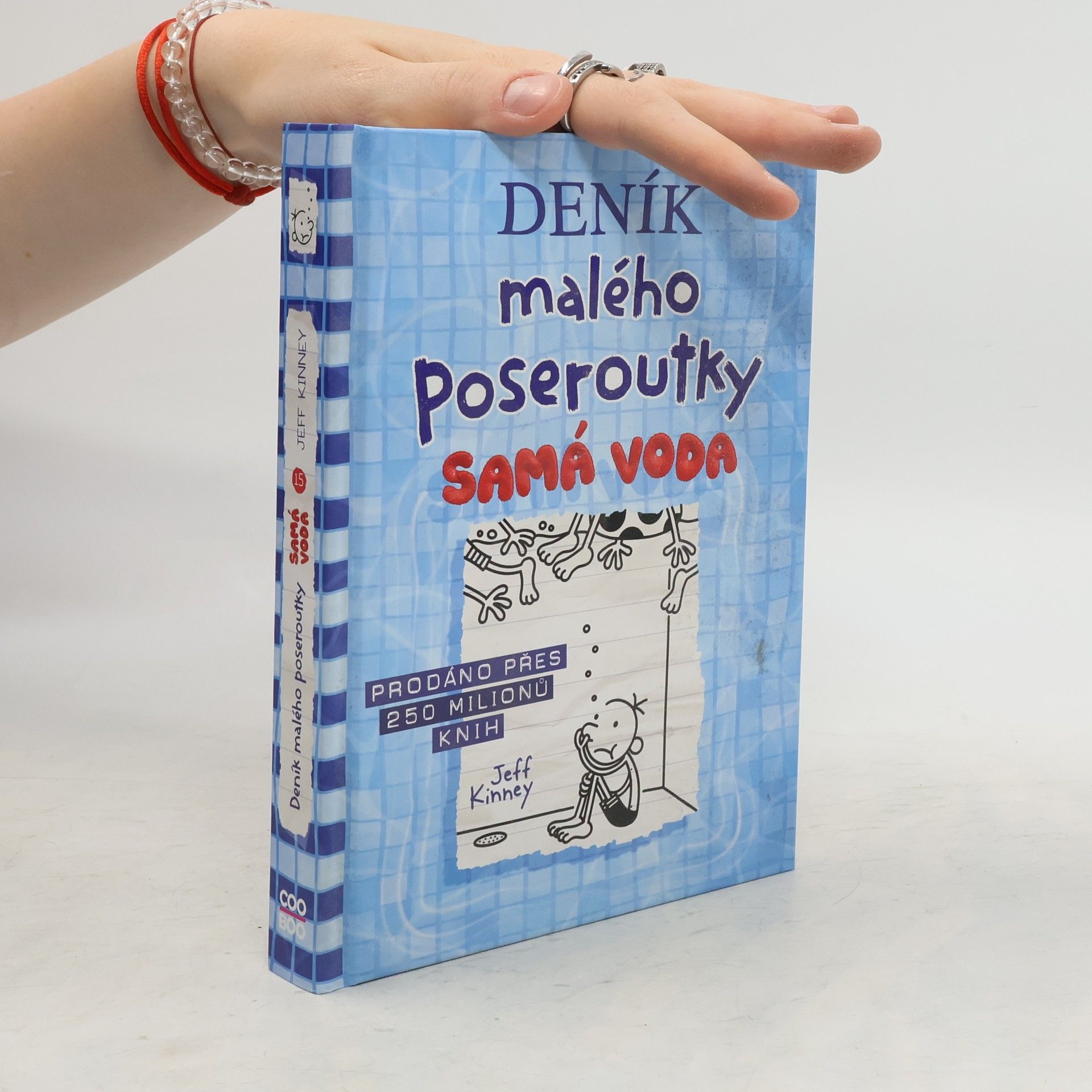 Jeff Kinney Deník malého poseroutky 15. Samá voda