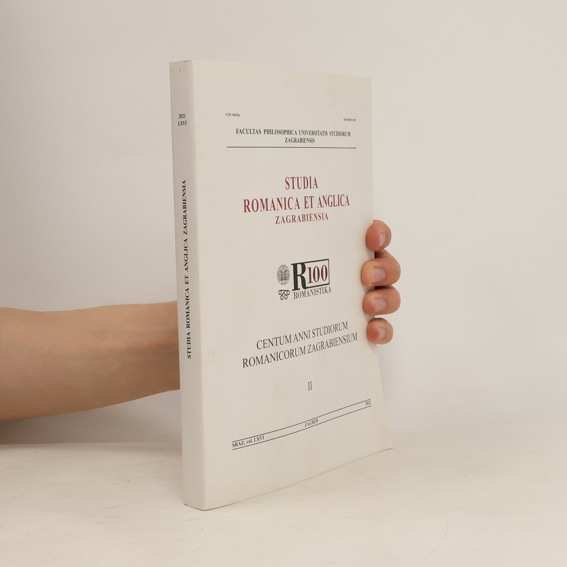 Collectif d'auteurs Studia Romanica et Anglica Zagrabiensia LXVI