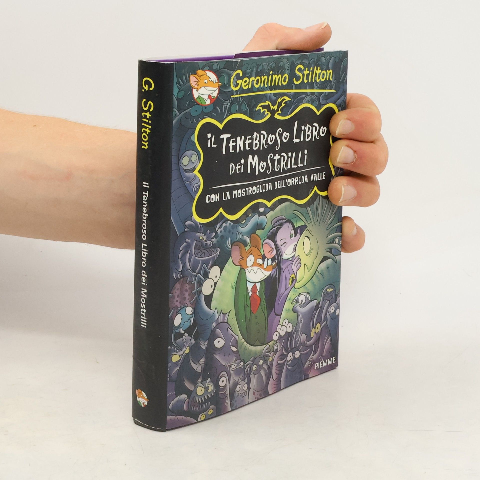 Autores varios Geronimo Stilton. Il tenebroso libro dei Mostrilli. Con la mostroguida dell'Orrida Valle