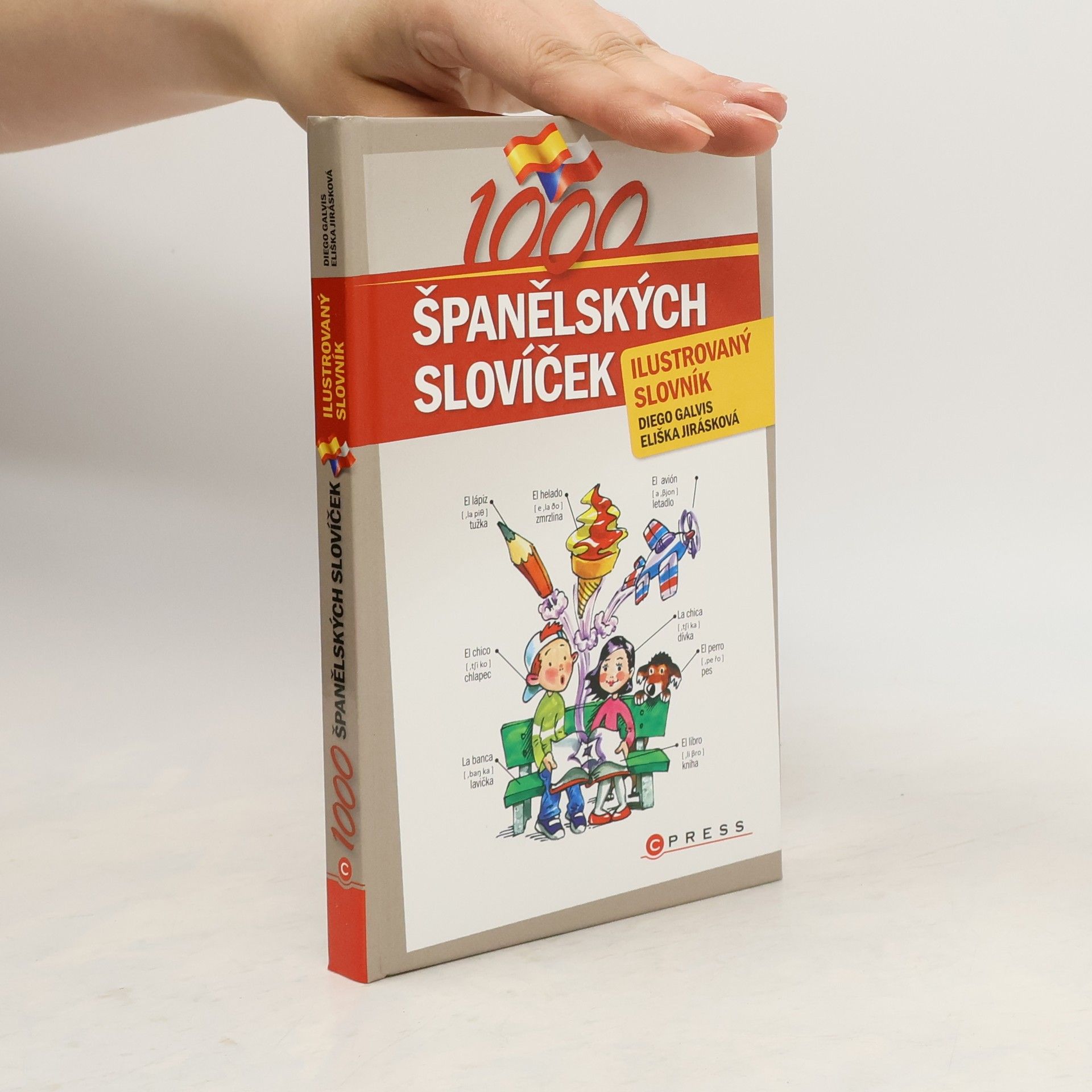 Diego Galvis 1000 španělských slovíček: Ilustrovaný slovník