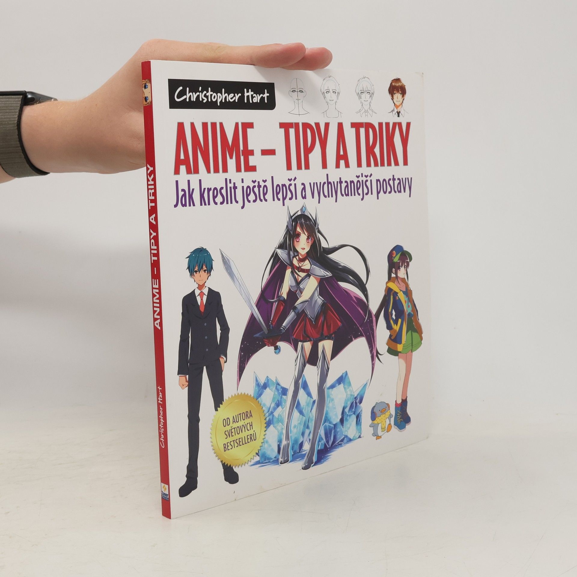 Christopher Hart Anime - tipy a triky Jak kreslit ještě lepší a vychytanější postavy