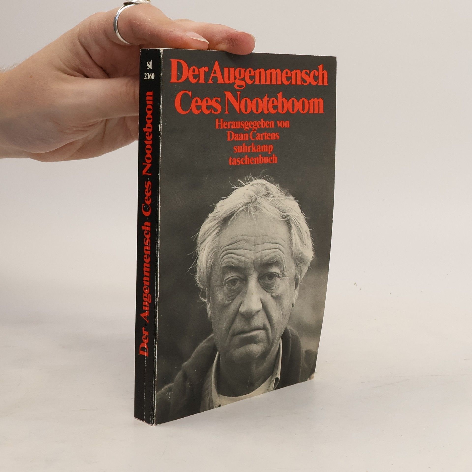 Daan Cartens Der Augenmensch Cees Nooteboom