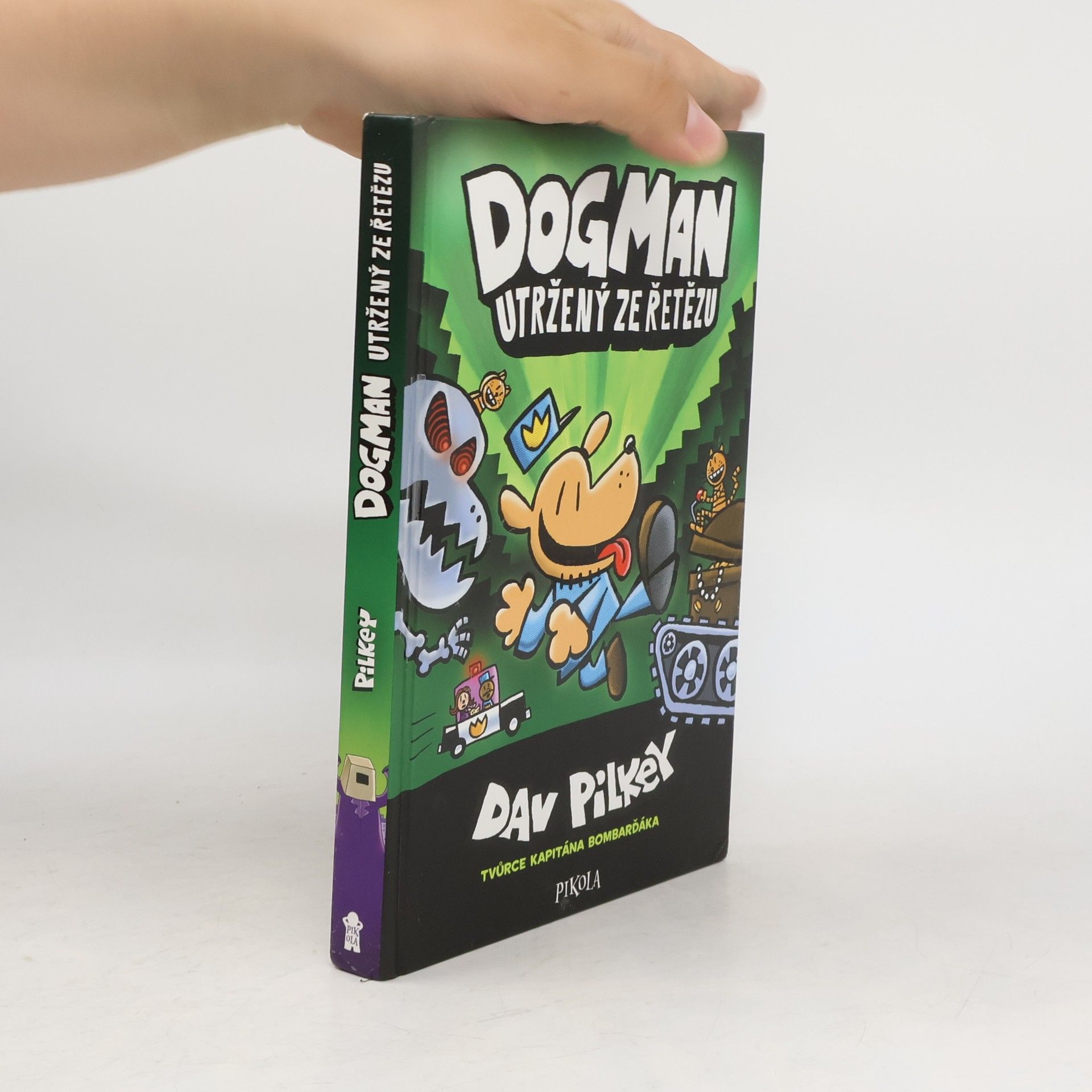 Dav Pilkey Dogman utržený ze řetězu