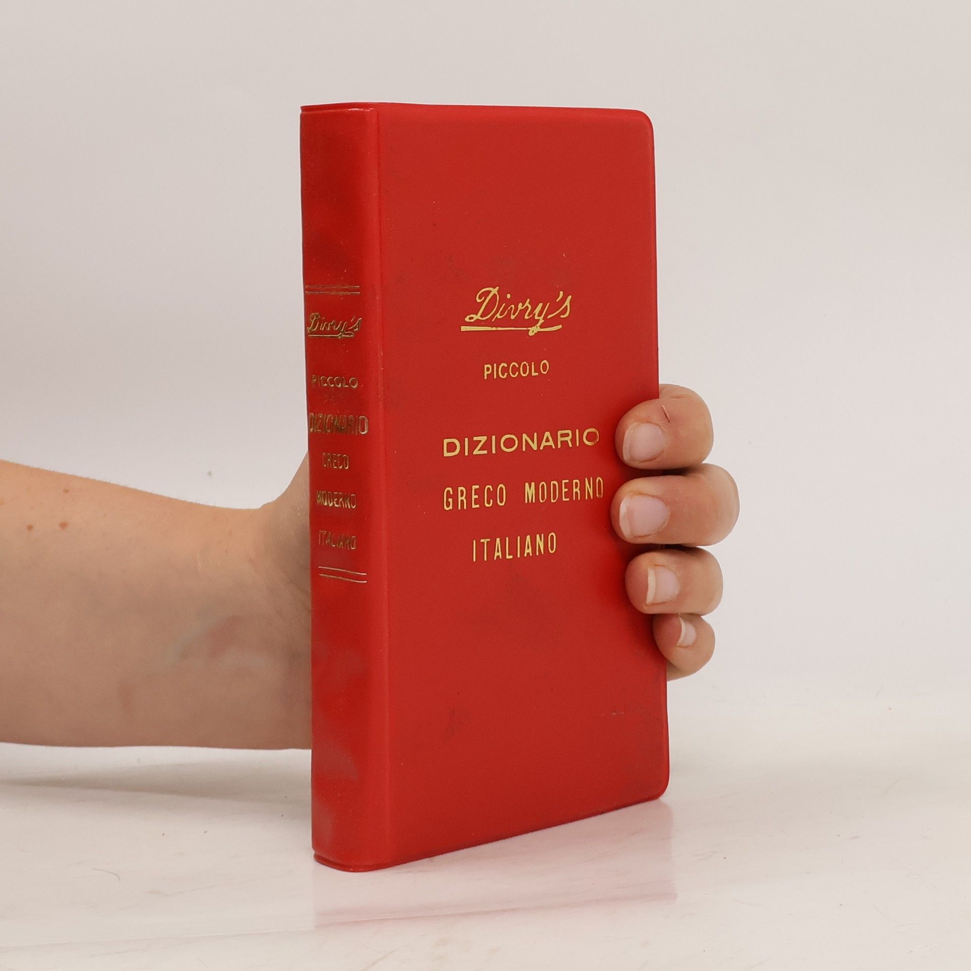 El. Portula Piccolo Dizionario. Greco Moderno - Italiano